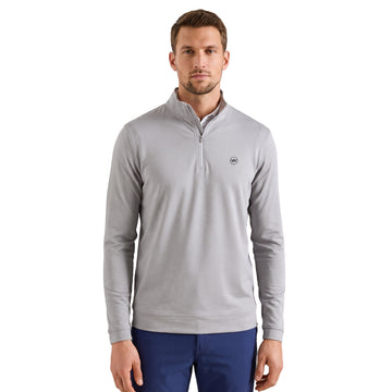Peter Millar Perth Melange Performance Golf 1/4 Zip