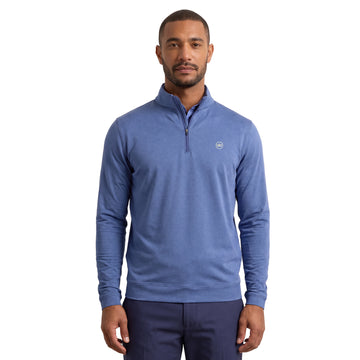 Peter Millar Perth Melange Performance Golf 1/4 Zip