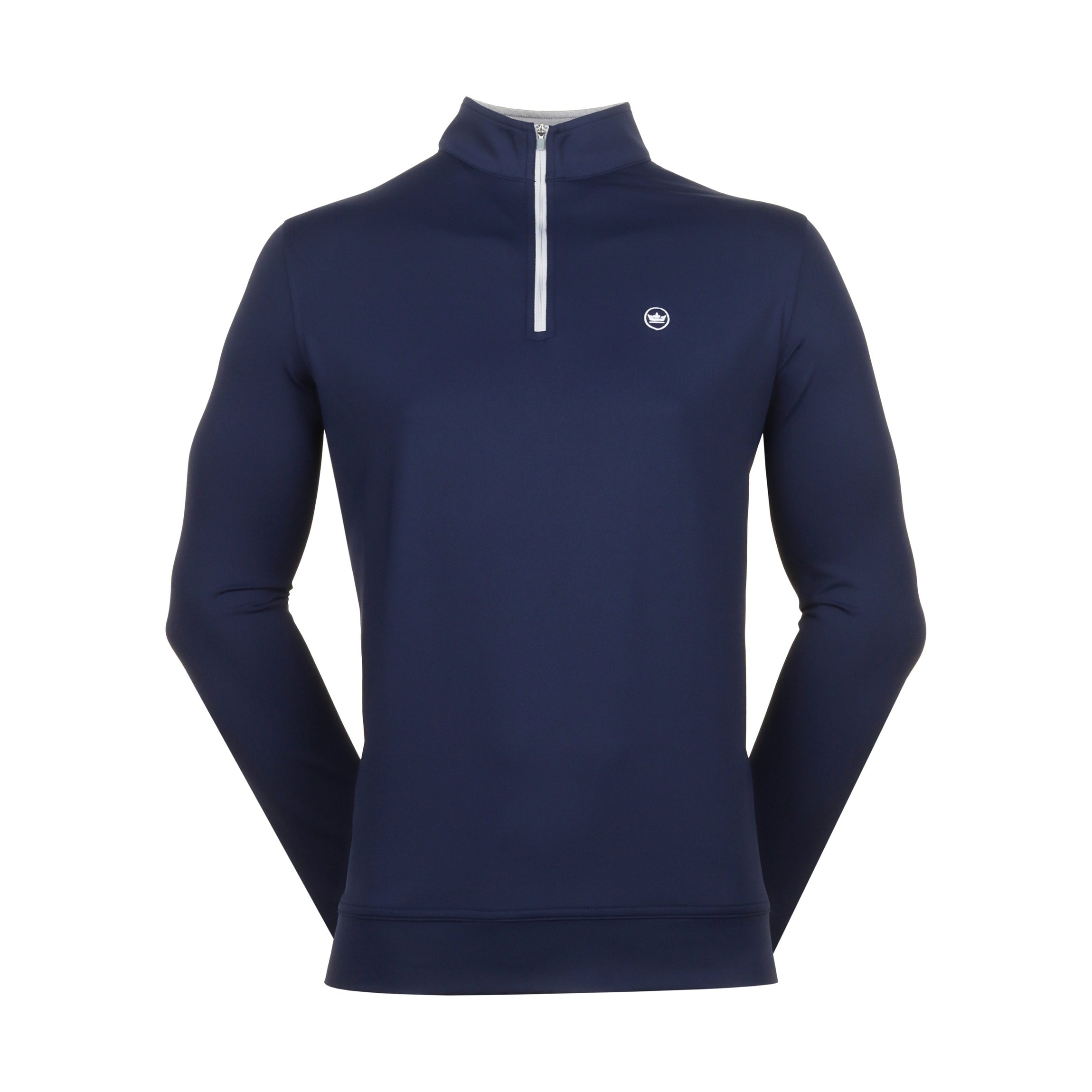 新品　PETER MILLAR 高級ゴルフライン　ハーフジップスウェット　紺　M Peter-Millar-Perth-Performance