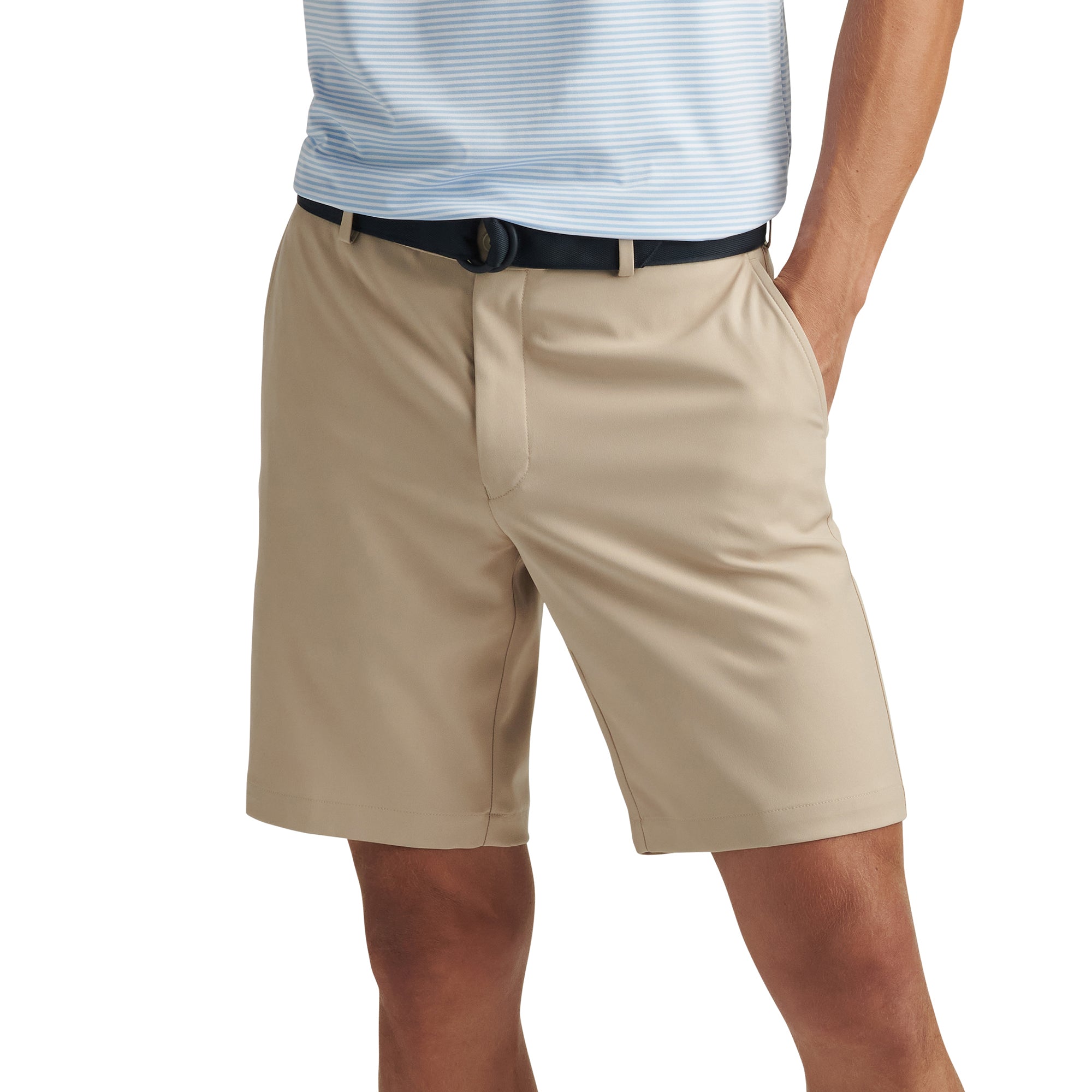 Peter Millar Salem Performance Shorts Khaki