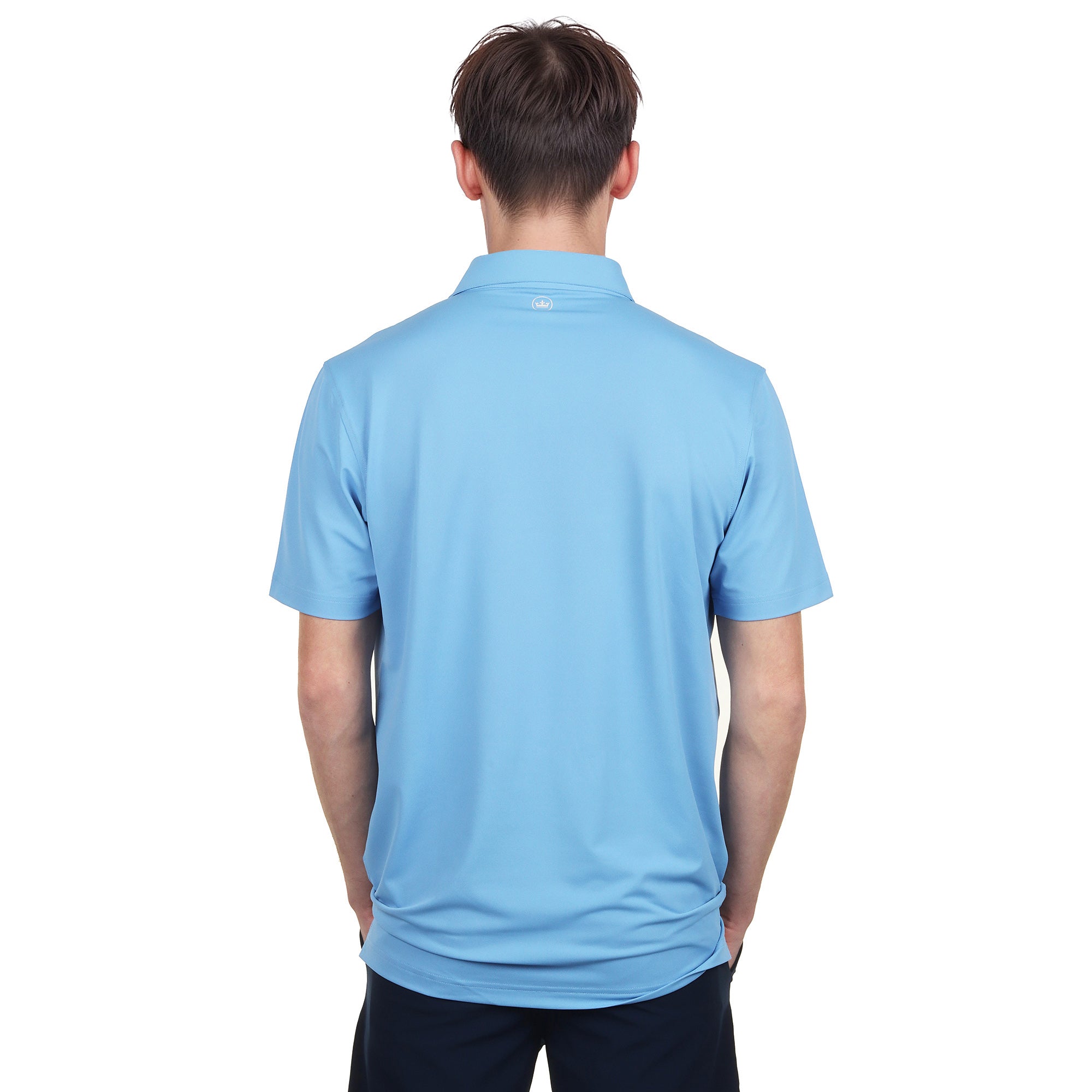 Peter Millar Soul Performance Mesh Shirt Fountain Blue 