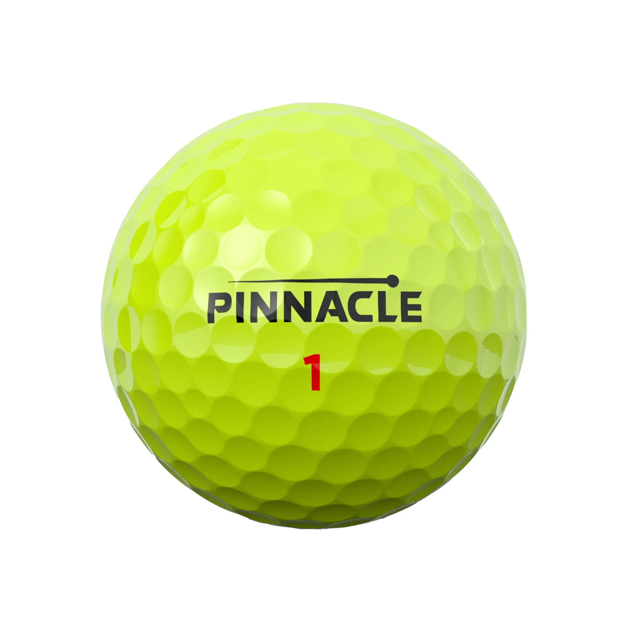 Pinnacle Distance Golf Ball - 15 Pack - Yellow - P4134S-Yellow - Function18