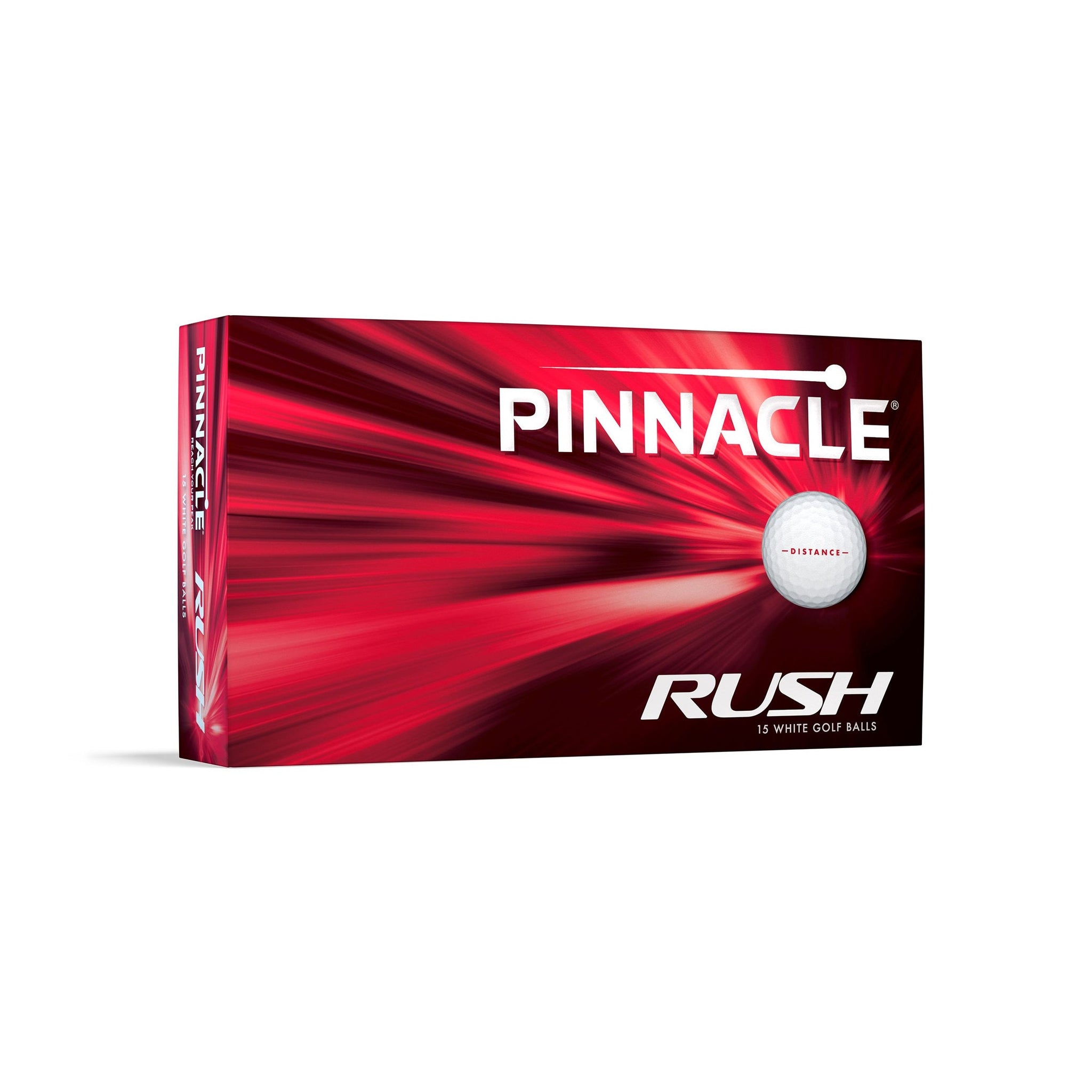 Pinnacle Rush 2024 Golf Ball - 15 Pack White
