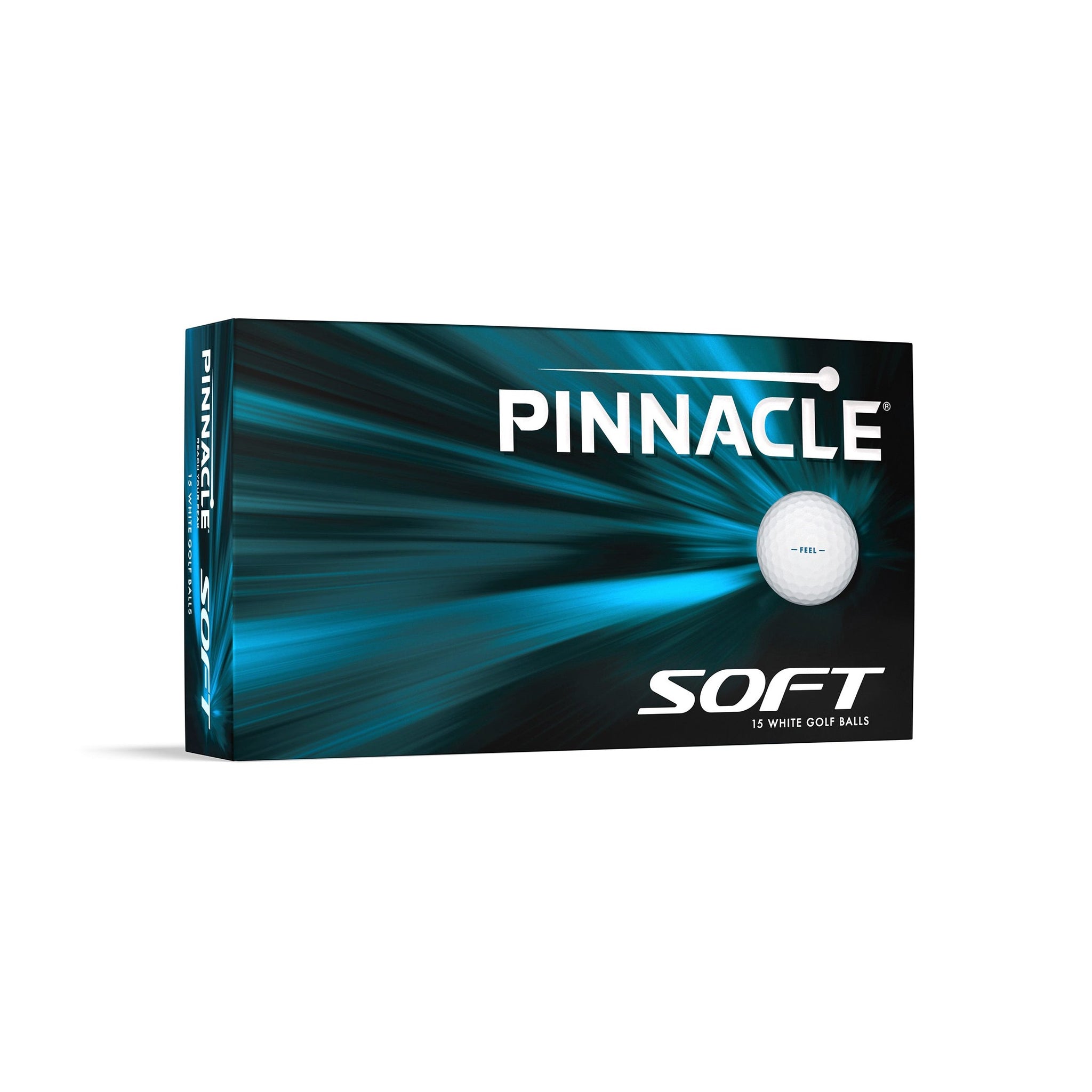 Pinnacle Soft 2024 Golf Ball - 15 Pack White