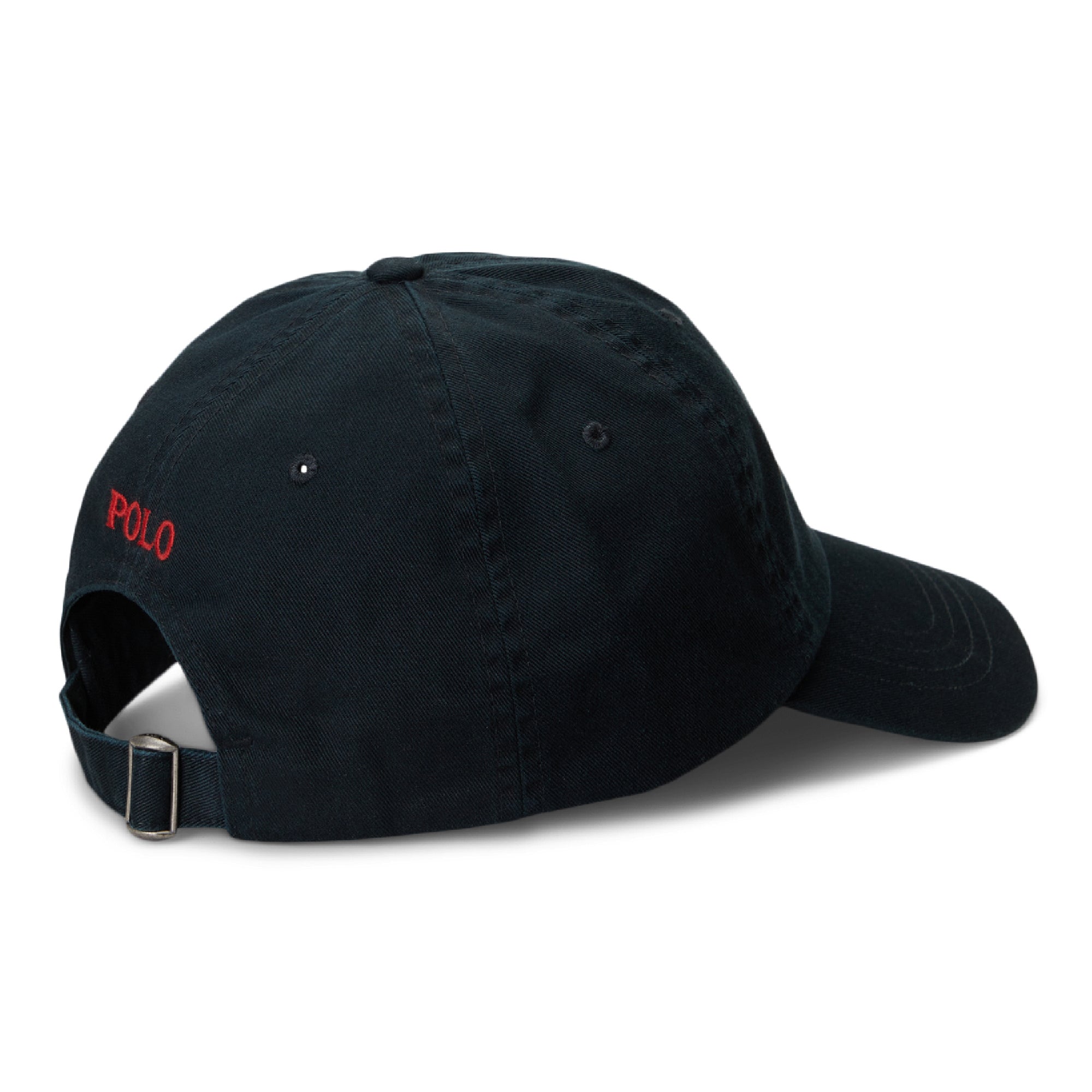 Polo Golf Ralph Lauren Cotton Chino Cap Polo Black/Red 012