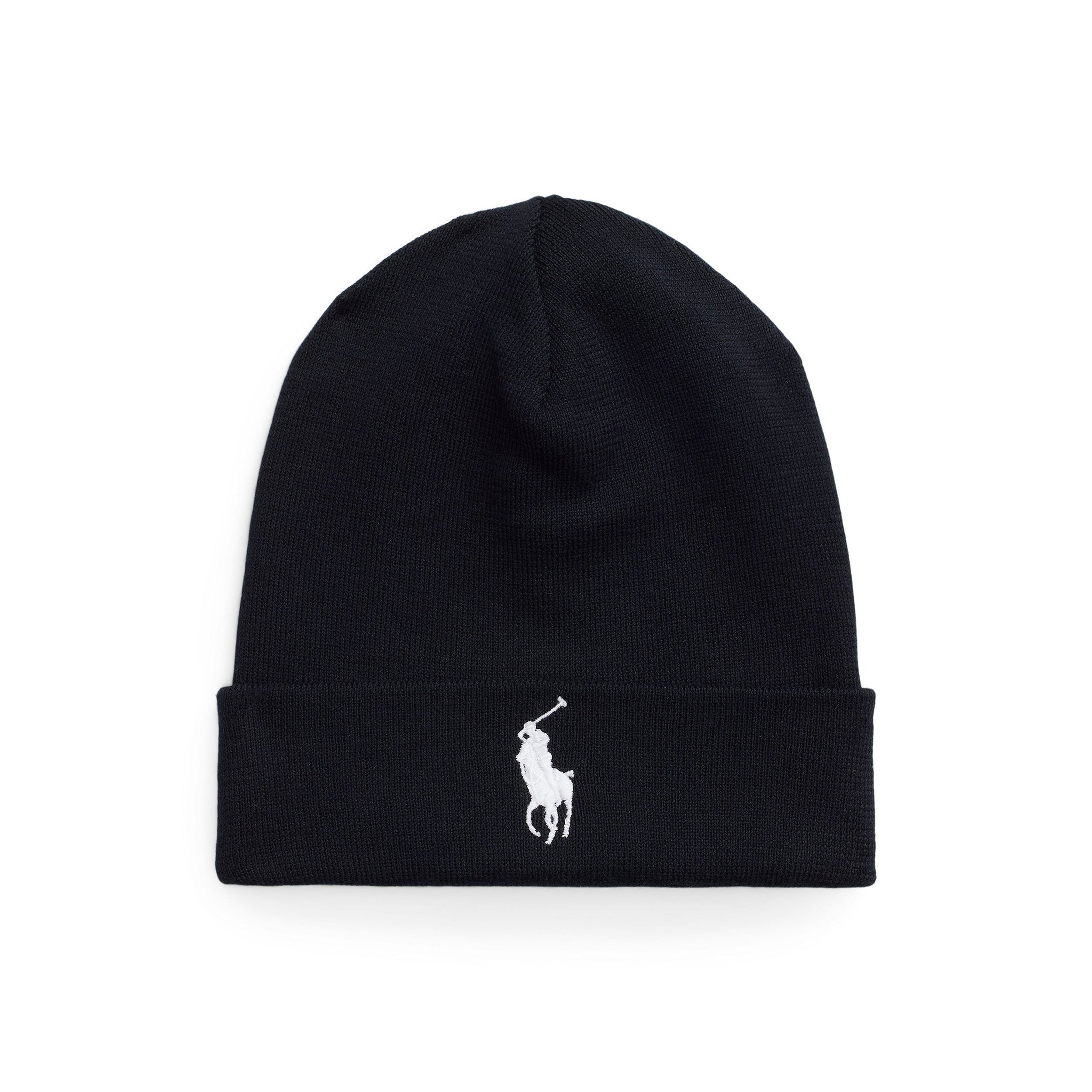 Polo Ralph Lauren Ribbed Cotton Hat 710886138 Polo Black Cream 005 Function18