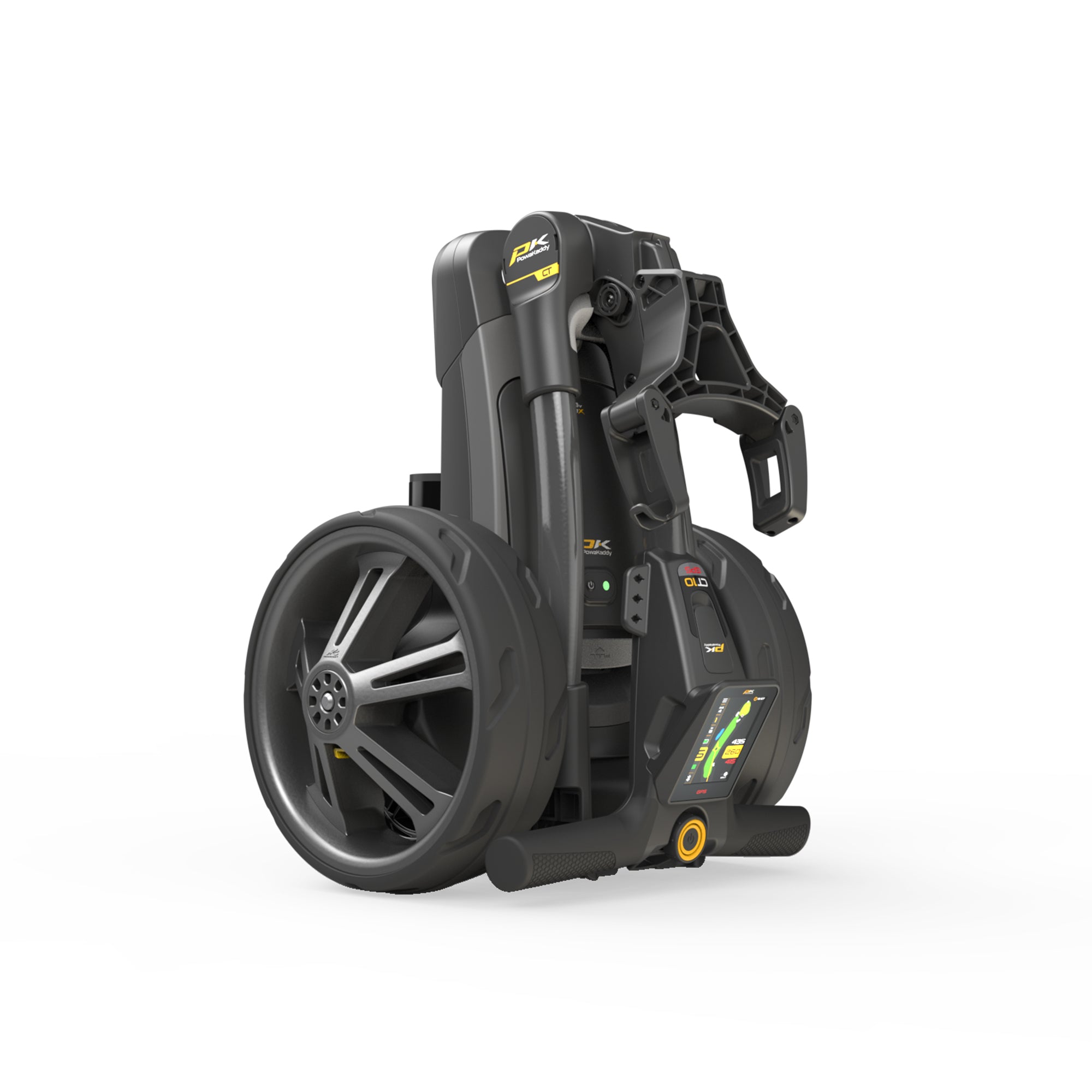 PowaKaddy CT10 GPS EBS Electric Golf Trolley 2025 Gunmetal