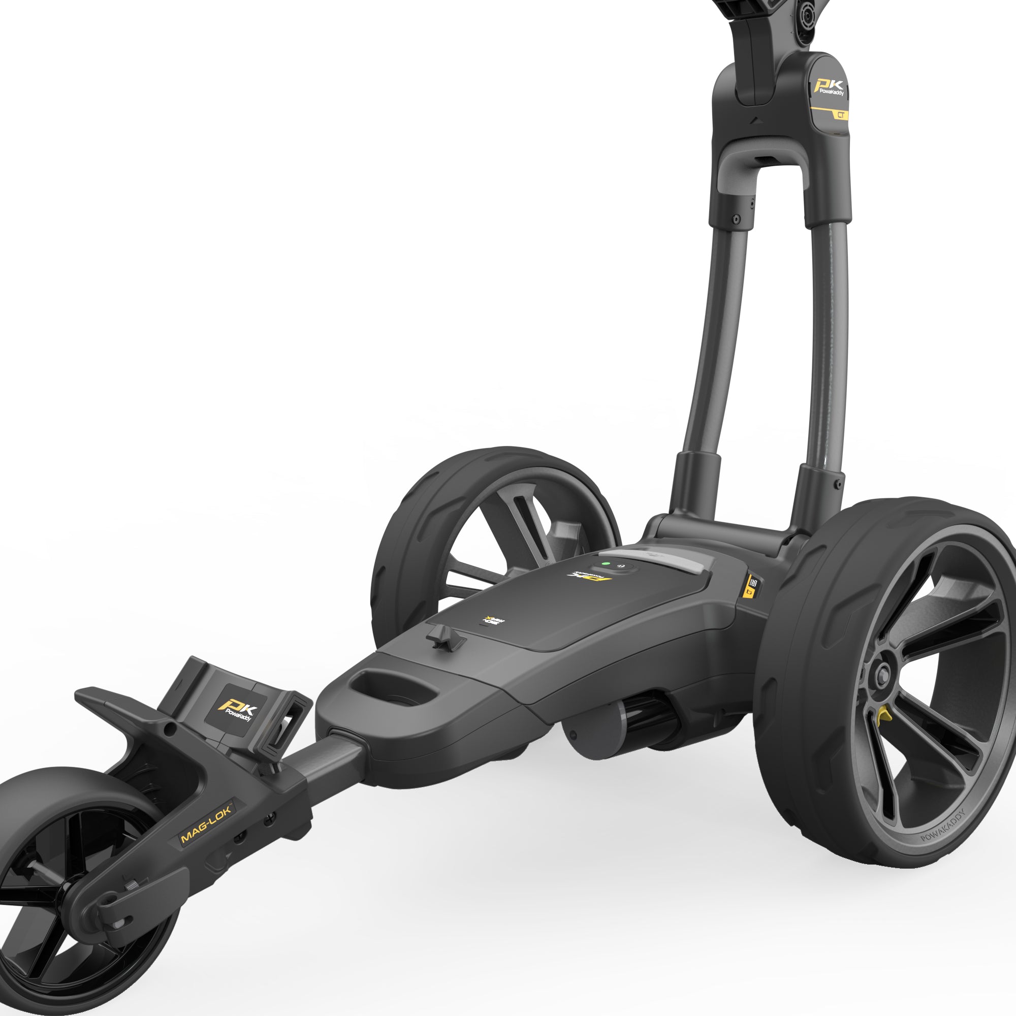 PowaKaddy CT10 GPS EBS Electric Golf Trolley 2025 Gunmetal