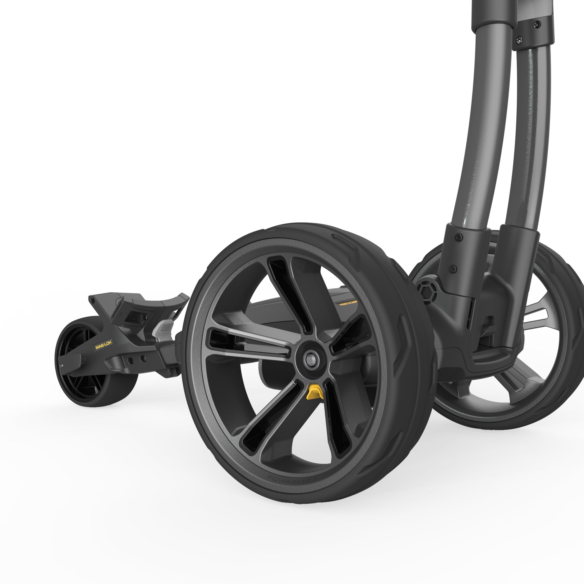 PowaKaddy CT10 GPS EBS Electric Golf Trolley 2025 Gunmetal
