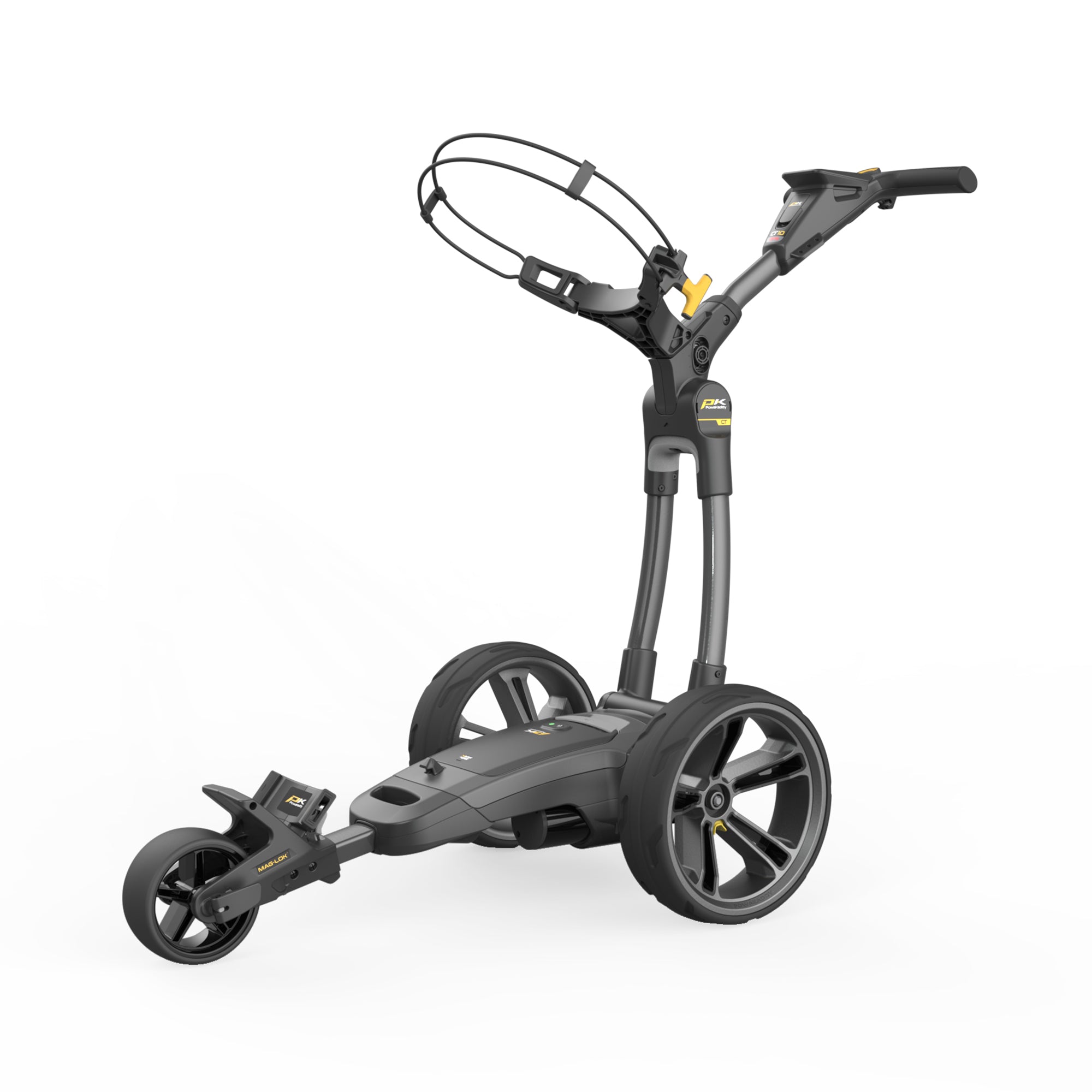 PowaKaddy CT10 GPS EBS Electric Golf Trolley 2025 Gunmetal