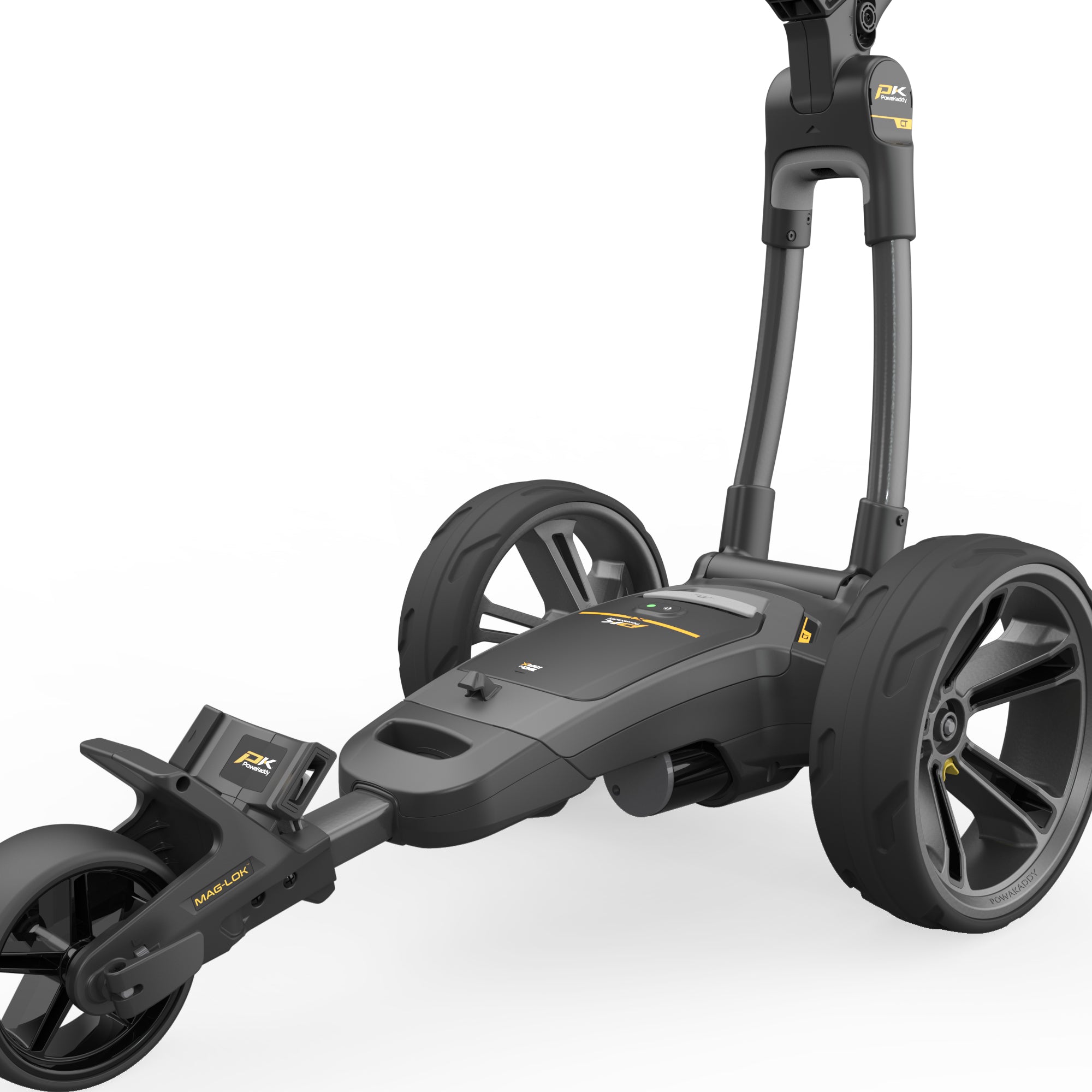 PowaKaddy CT8 GPS Electric Golf Trolley 2024 Gunmetal