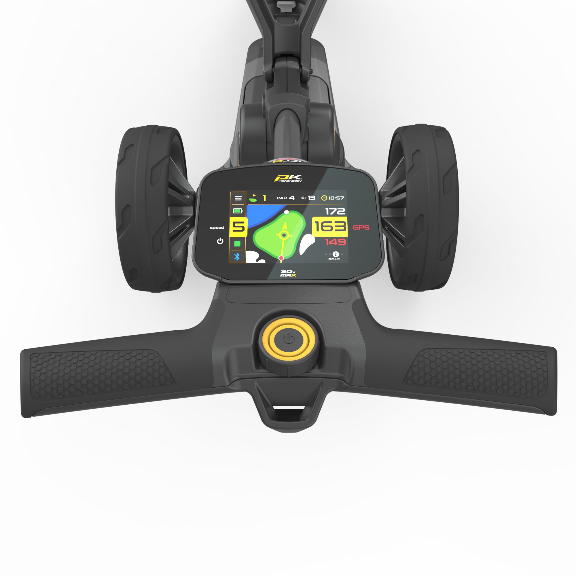 PowaKaddy CT8 GPS Electric Golf Trolley 2024 Gunmetal