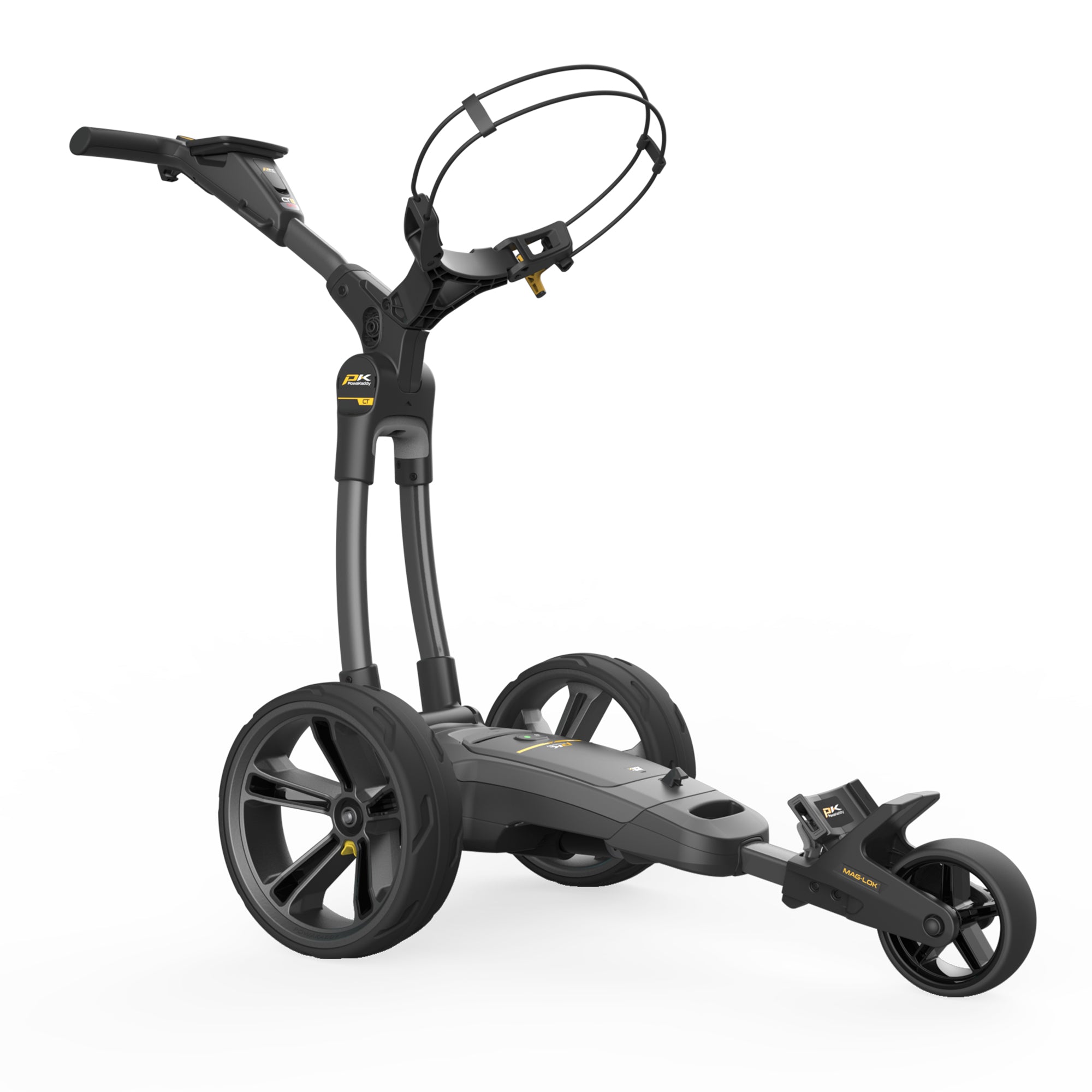 PowaKaddy CT8 GPS Electric Golf Trolley 2024 Gunmetal