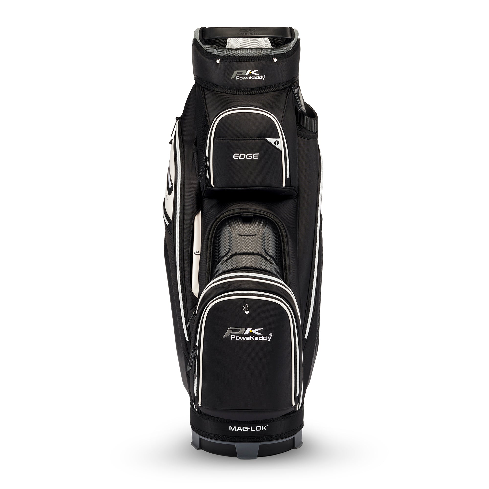PowaKaddy Edge Cart Bag Black/White