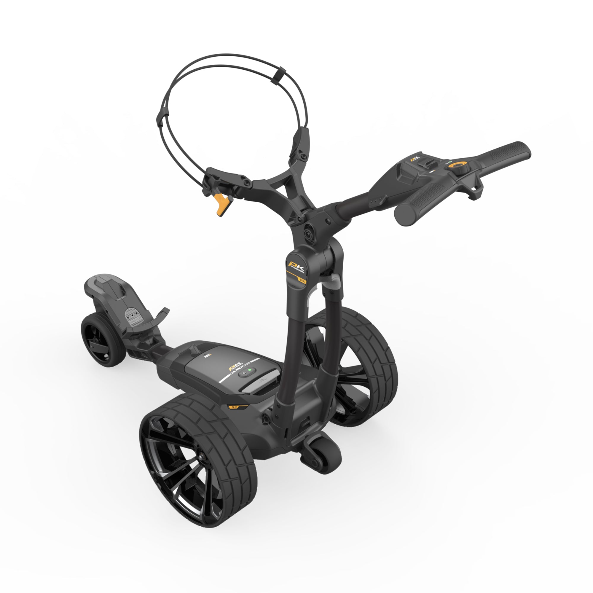 PowaKaddy RX Remote Electric Golf Trolley 2025 Stealth Matte Black