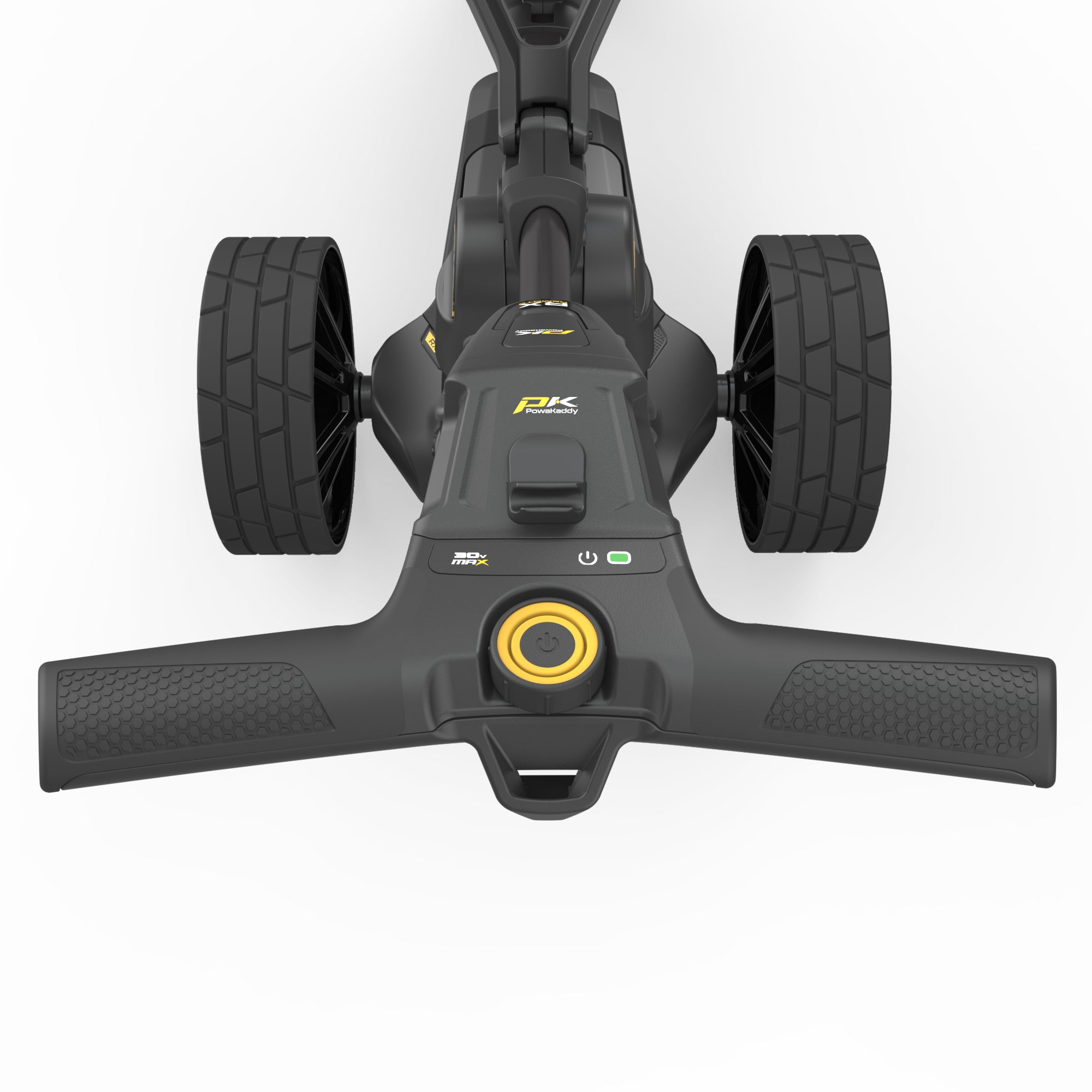 PowaKaddy RX Remote Electric Golf Trolley 2025 Stealth Matte Black