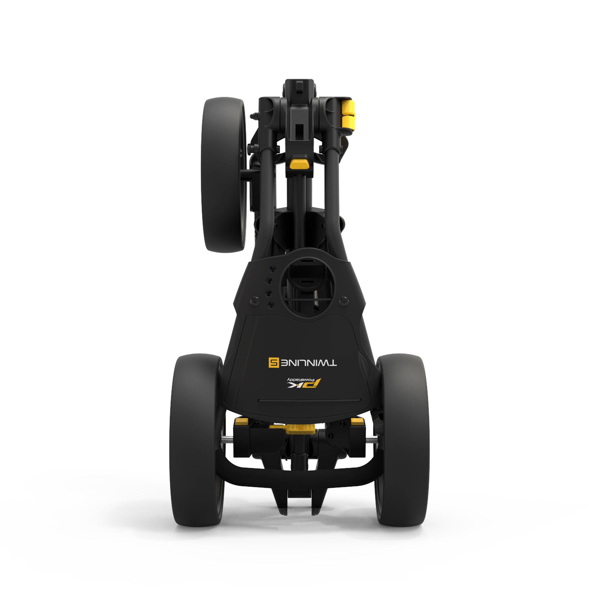PowaKaddy Twinline 5 Lite Push Cart Trolley Black