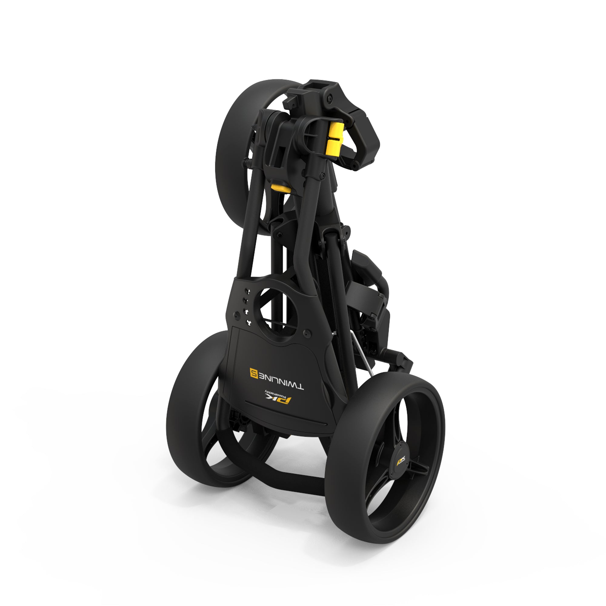 PowaKaddy Twinline 5 Lite Push Cart Trolley Black