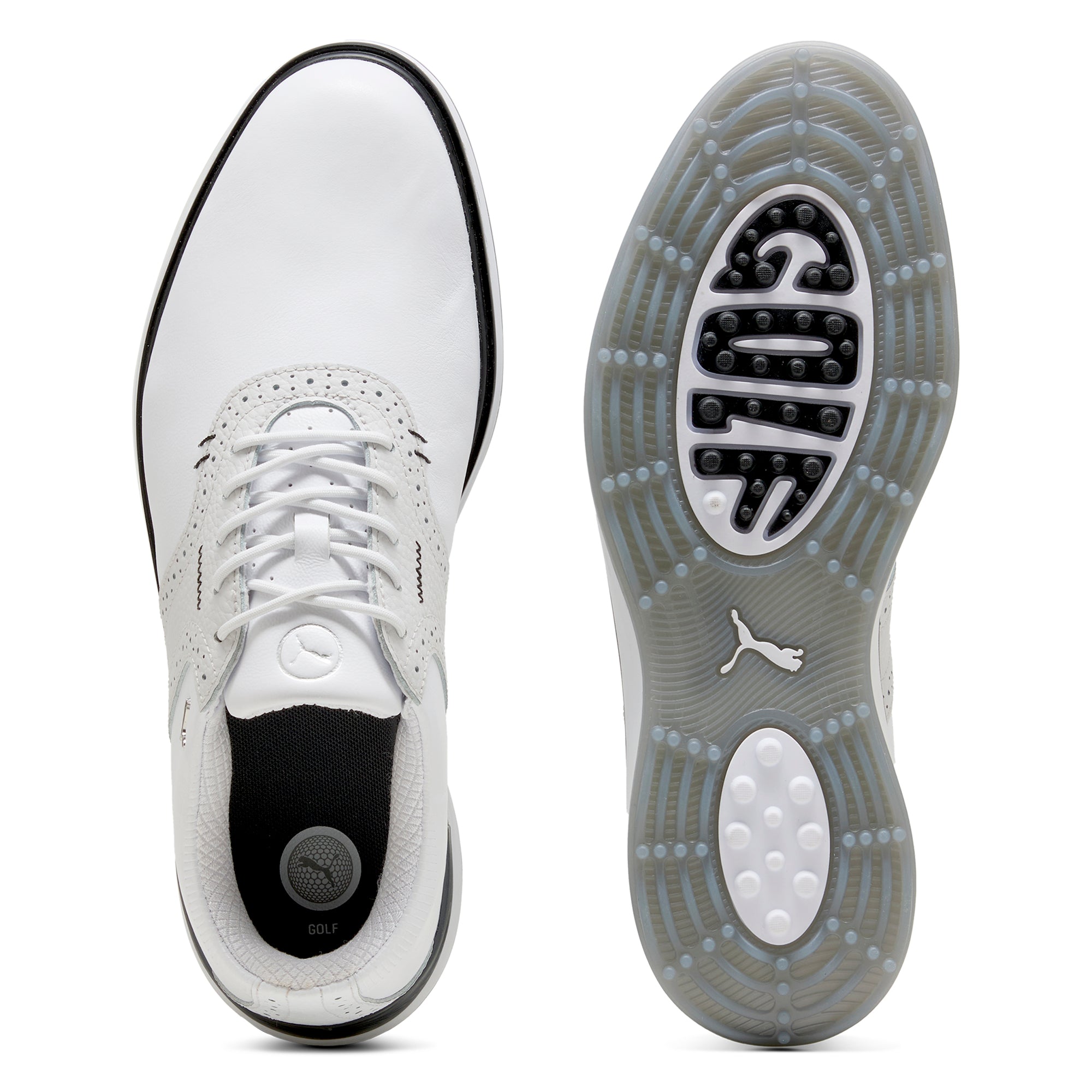 Puma Avant Golf Shoes Puma White/Ash Grey/Puma Black 08