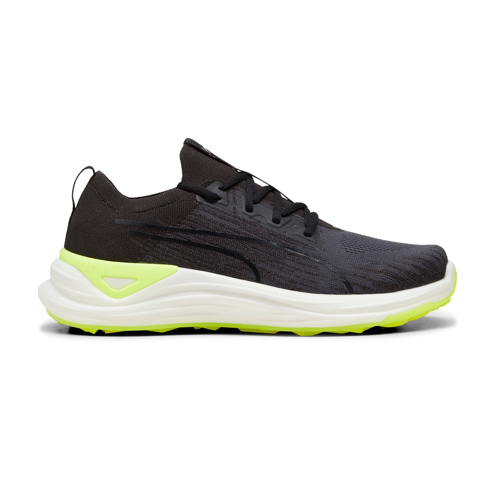 Puma Electrocat Nitro Golf Shoes Black/Grey/Fast Yellow 01