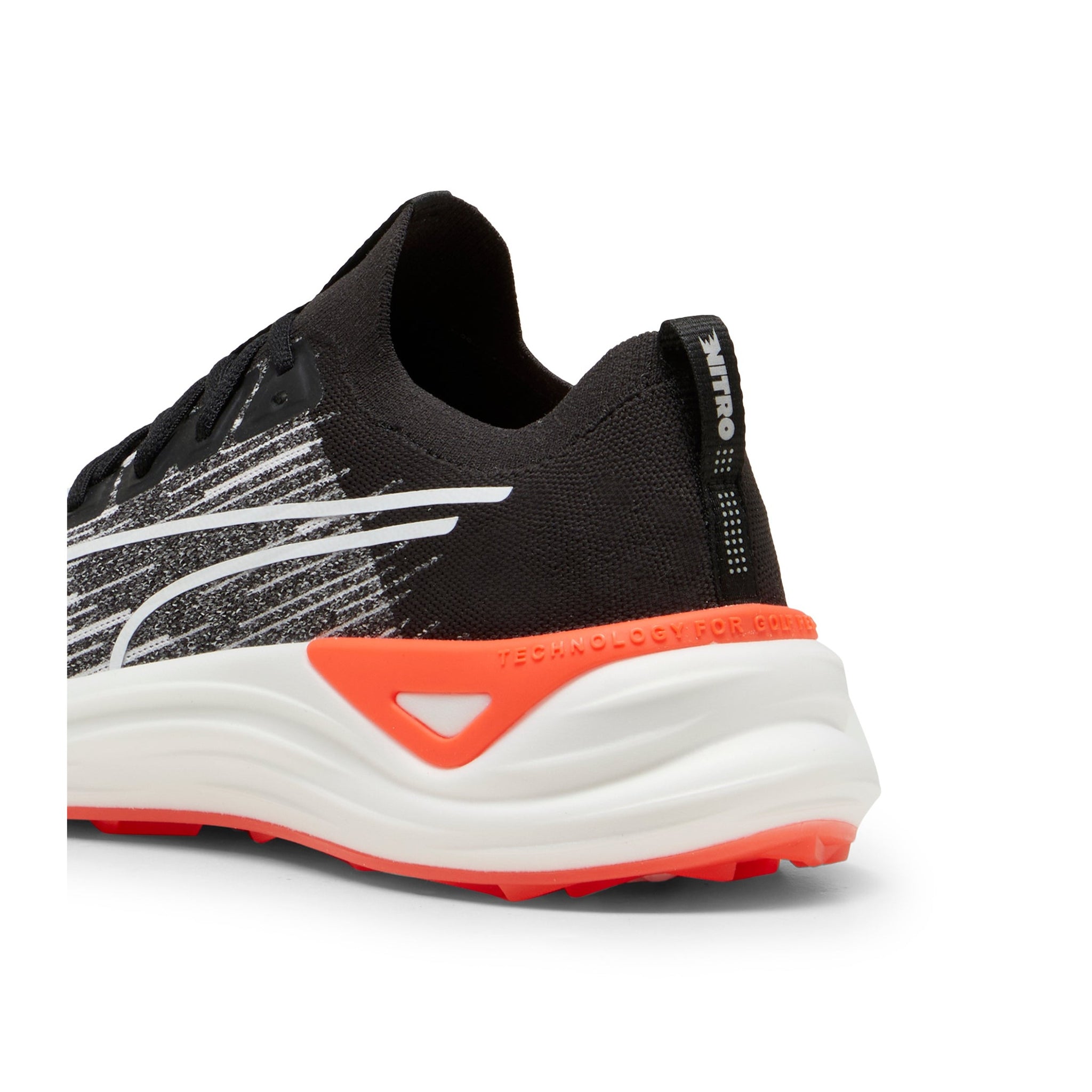 Puma Electrocat Nitro Golf Shoes White/Black/Red Blast 02