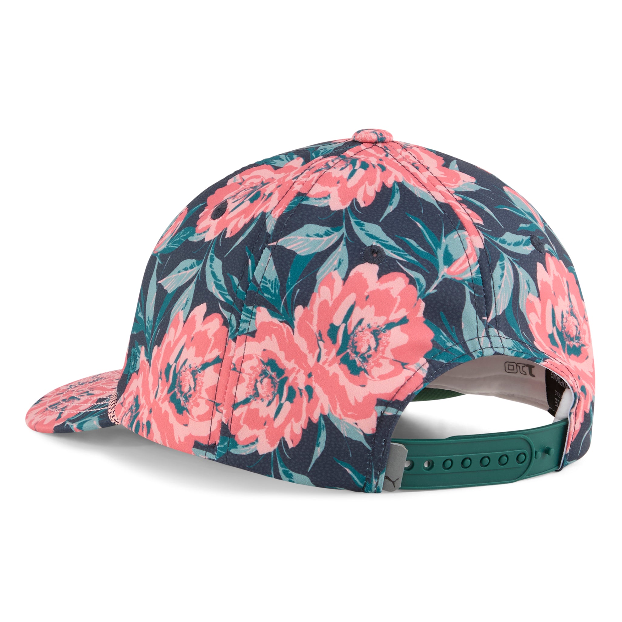 Puma Golf Beautiful Game Snapback Cap Dark Myrtle/Pink Fruit 02