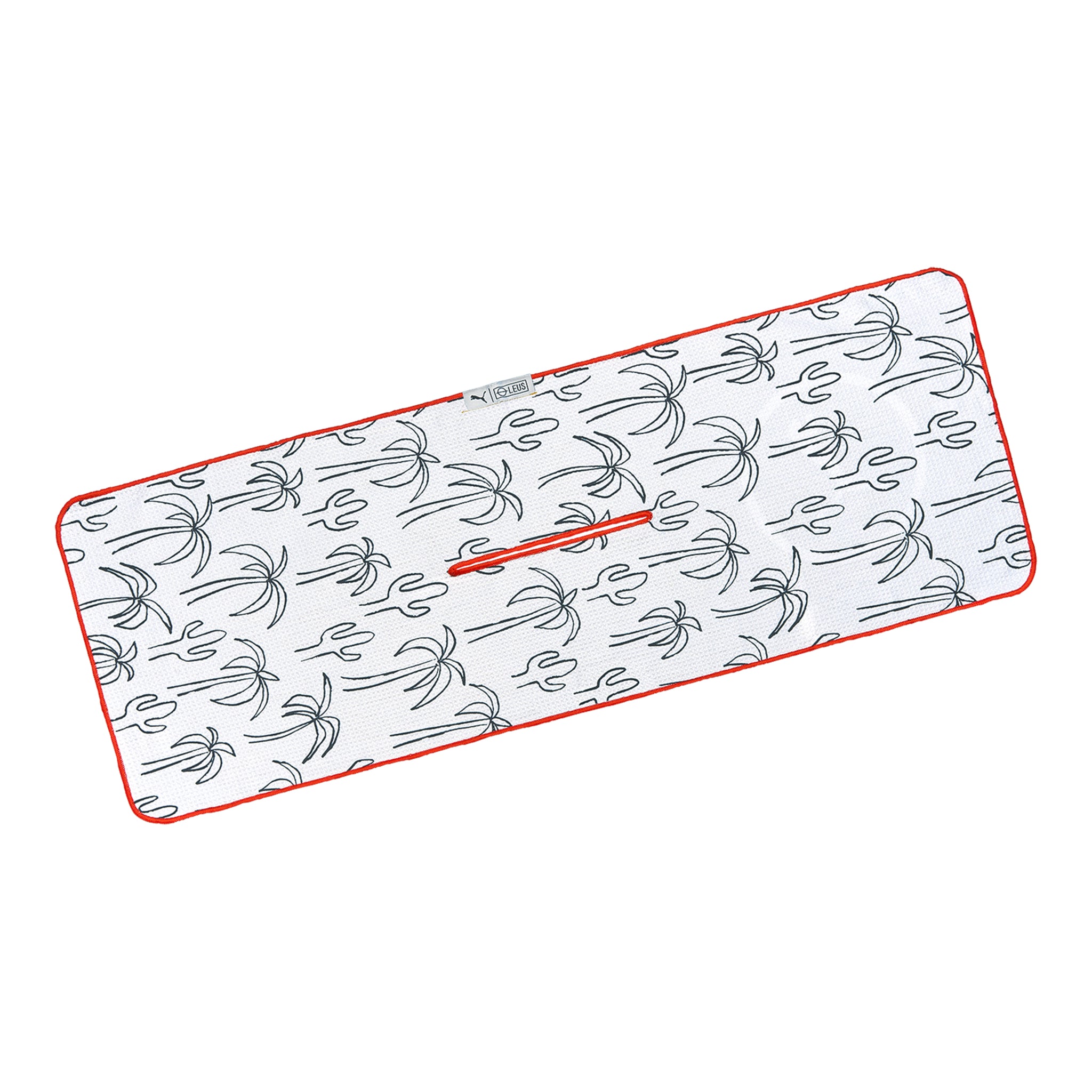 Puma Golf Cactus Palm Towel Grey/Redmazing 01