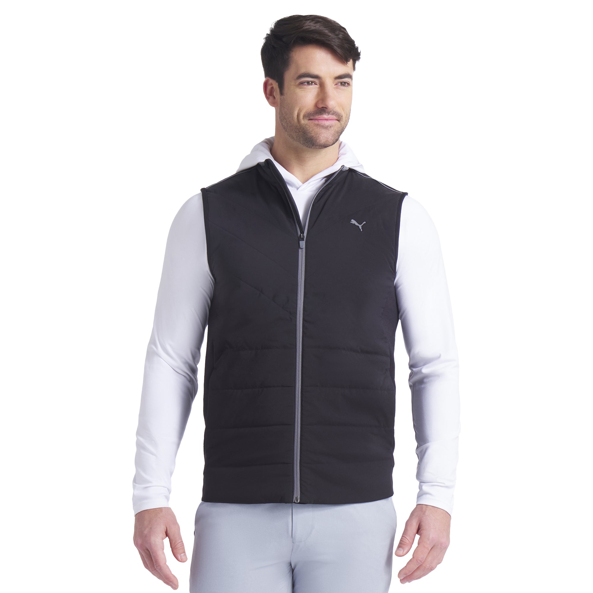 Puma Golf Cloudspun Fleece Hybrid Vest