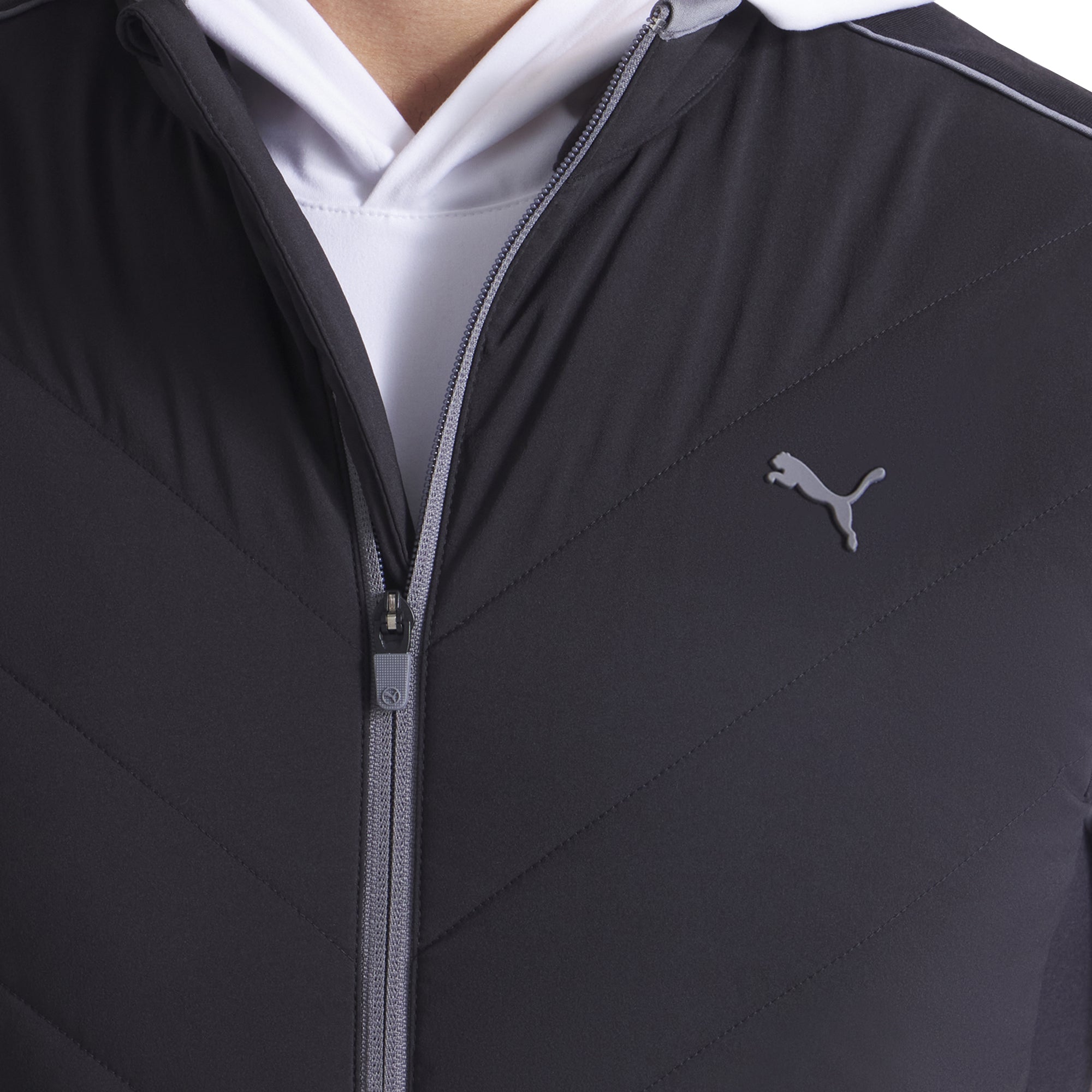 Puma Golf Cloudspun Fleece Hybrid Vest