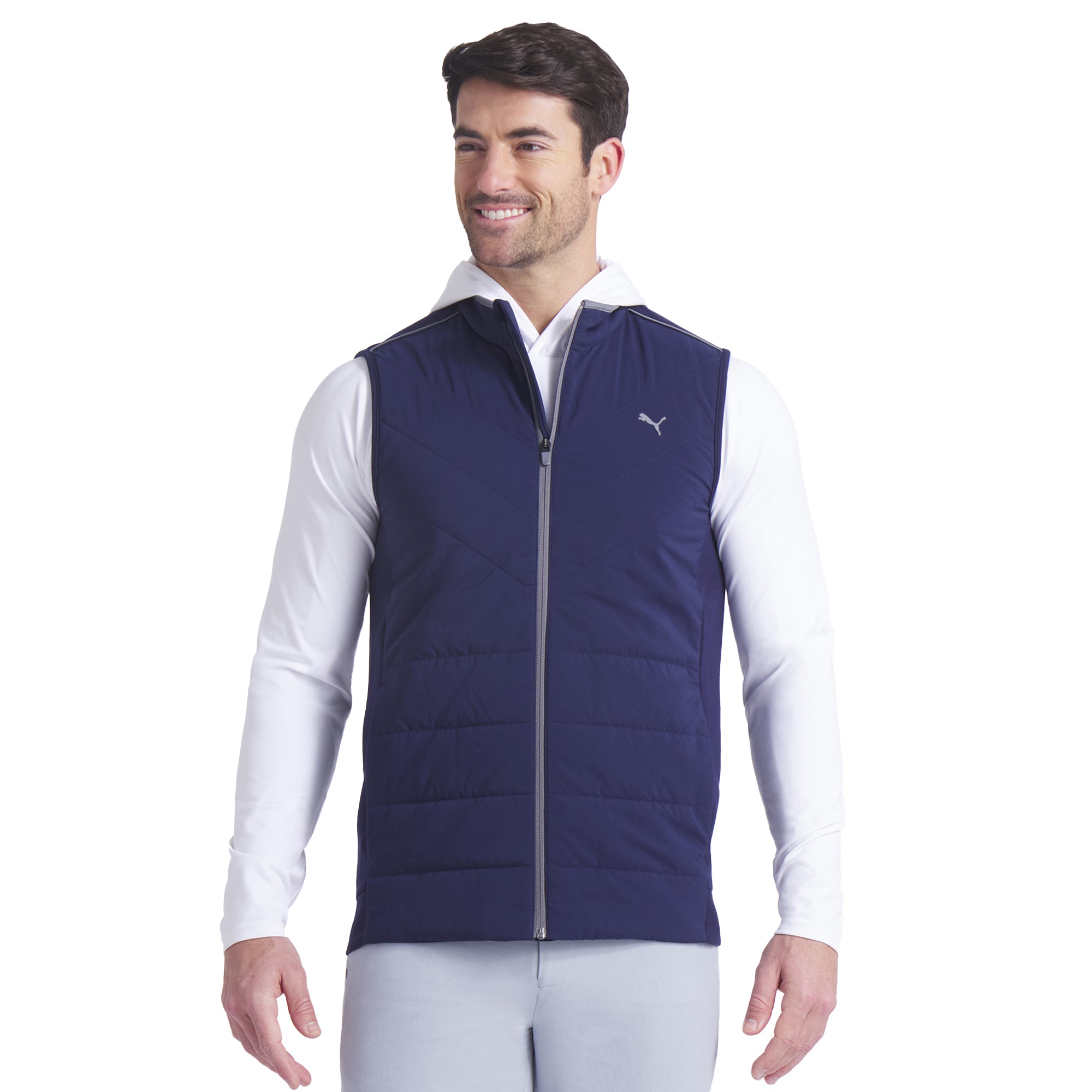 Puma Golf Cloudspun Fleece Hybrid Vest