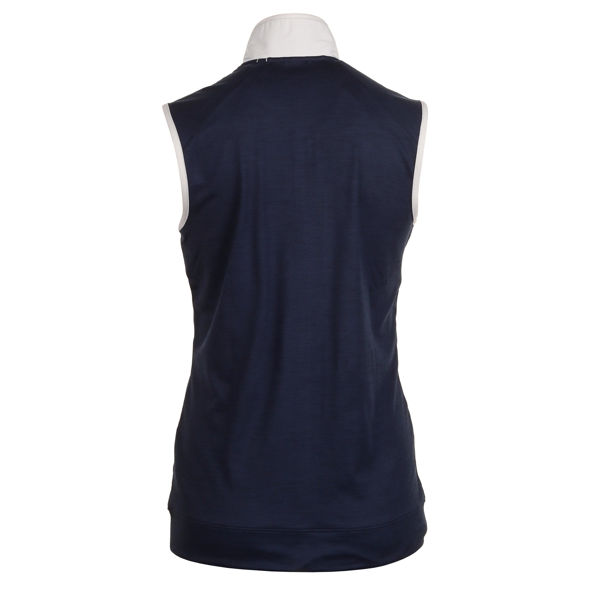 Puma Golf Cloudspun Vest Deep Navy Heather/Ash Grey 02