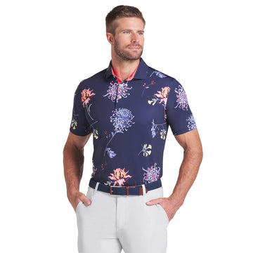 Puma Golf Dahlia Polo Shirt Deep Navy/Blue Horizon 01