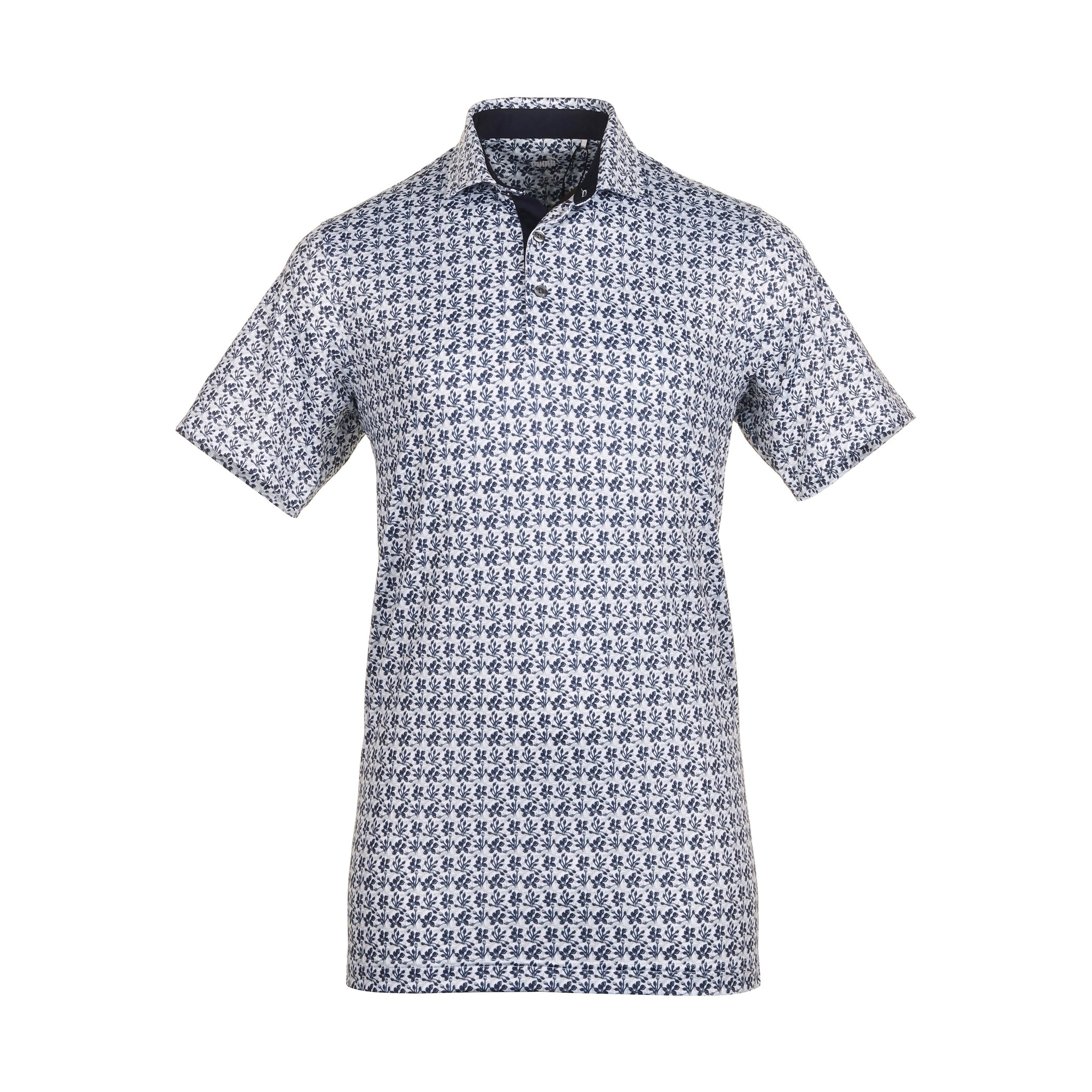 Puma Golf Essex Polo Shirt White Glow/Deep Navy 01