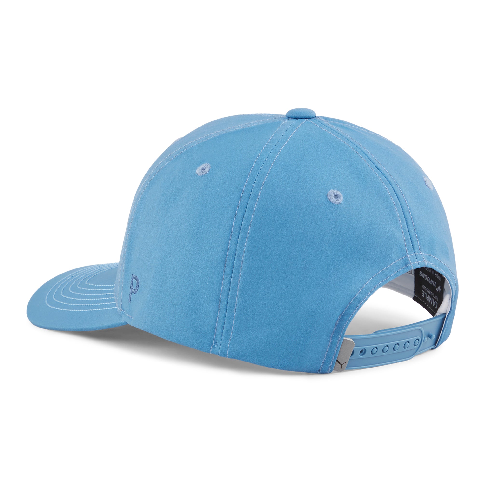 Puma Golf Fair Isle Tech Snapback Cap Blue Horizon 01
