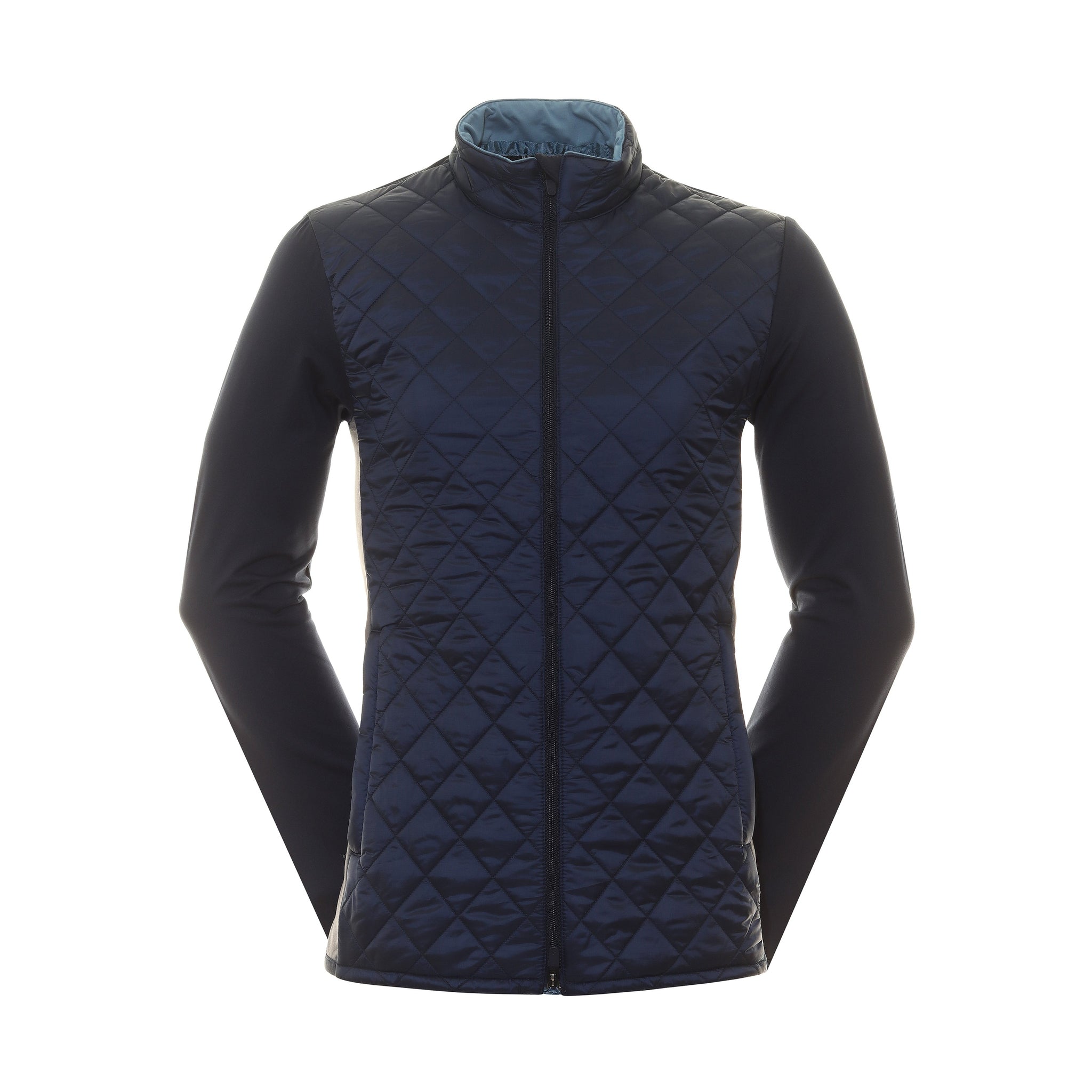 Puma Golf Frost Quilted Jacket 621522 Navy Blazer 02 Function18