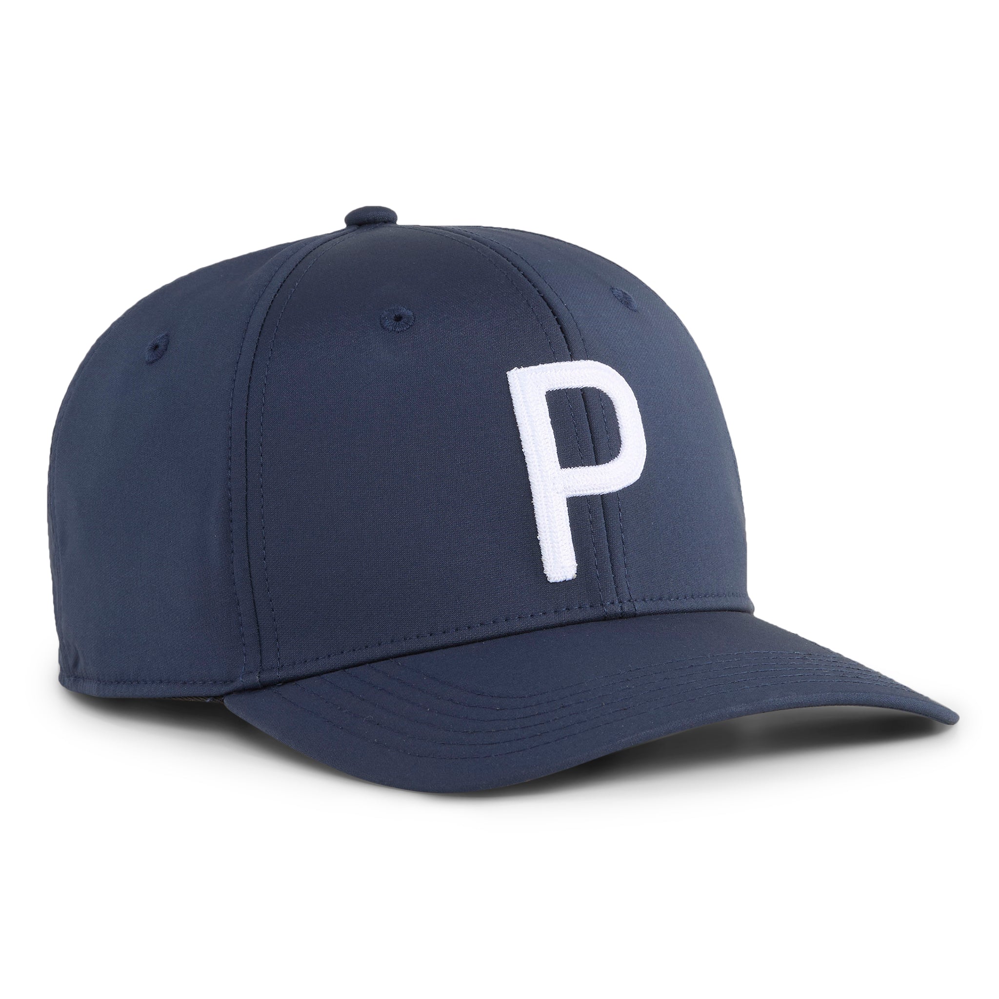 Puma Golf Heritage Tech P Snapback Cap Deep Navy 03