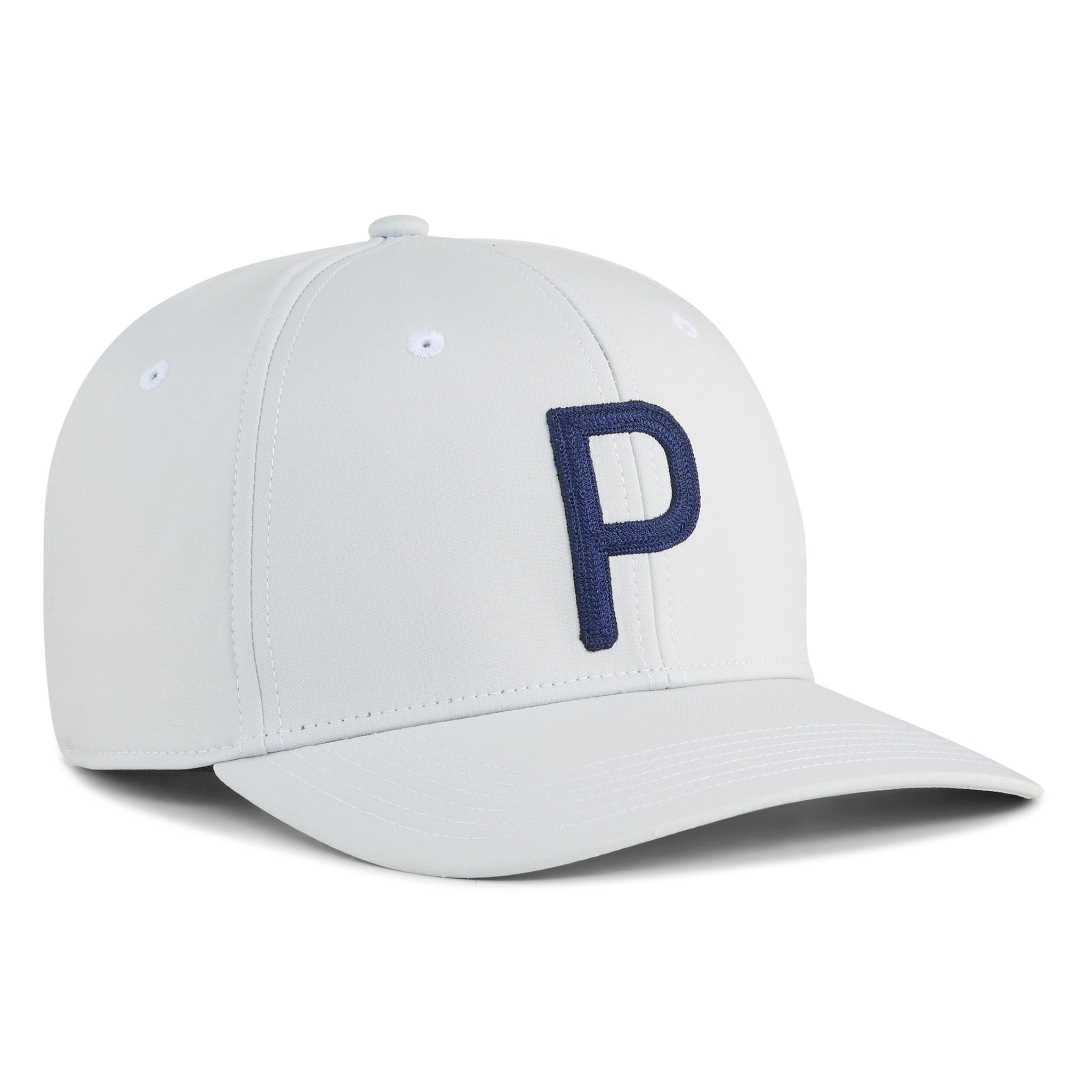 Puma Golf Heritage Tech P Snapback Cap Ash Grey 04