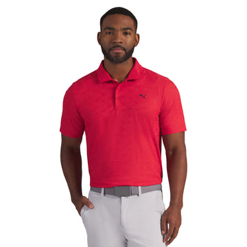 Puma Golf MATTR Deco Jacquard Polo Shirt