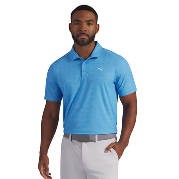 Puma Golf MATTR Deco Jacquard Polo Shirt