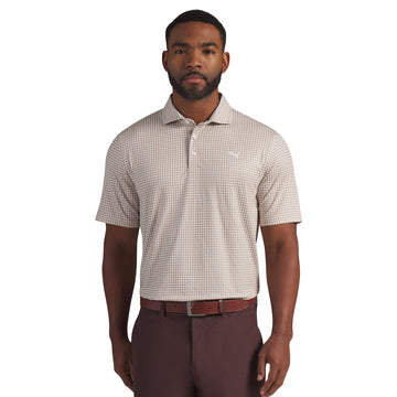 Puma Golf Mono Check Polo Shirt