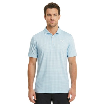 Puma Golf Mono Check Polo Shirt