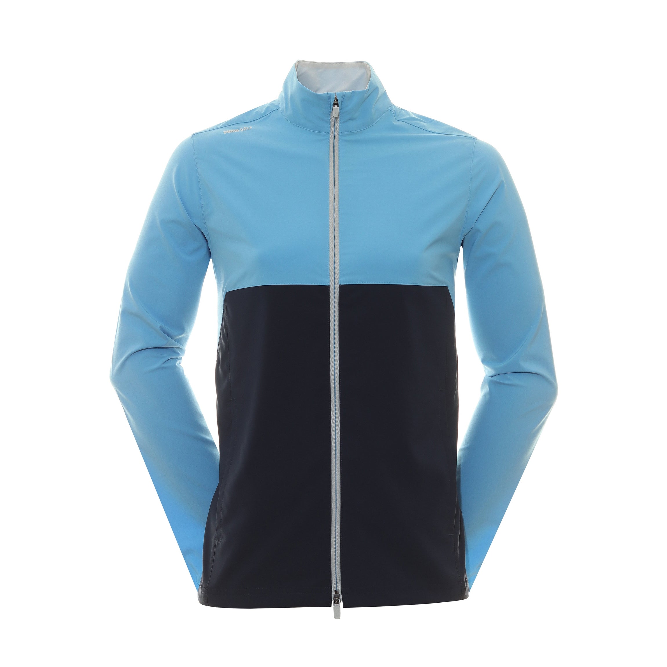 Puma Golf Monterey Wind Jacket 621516 Regal Blue White Glow 04