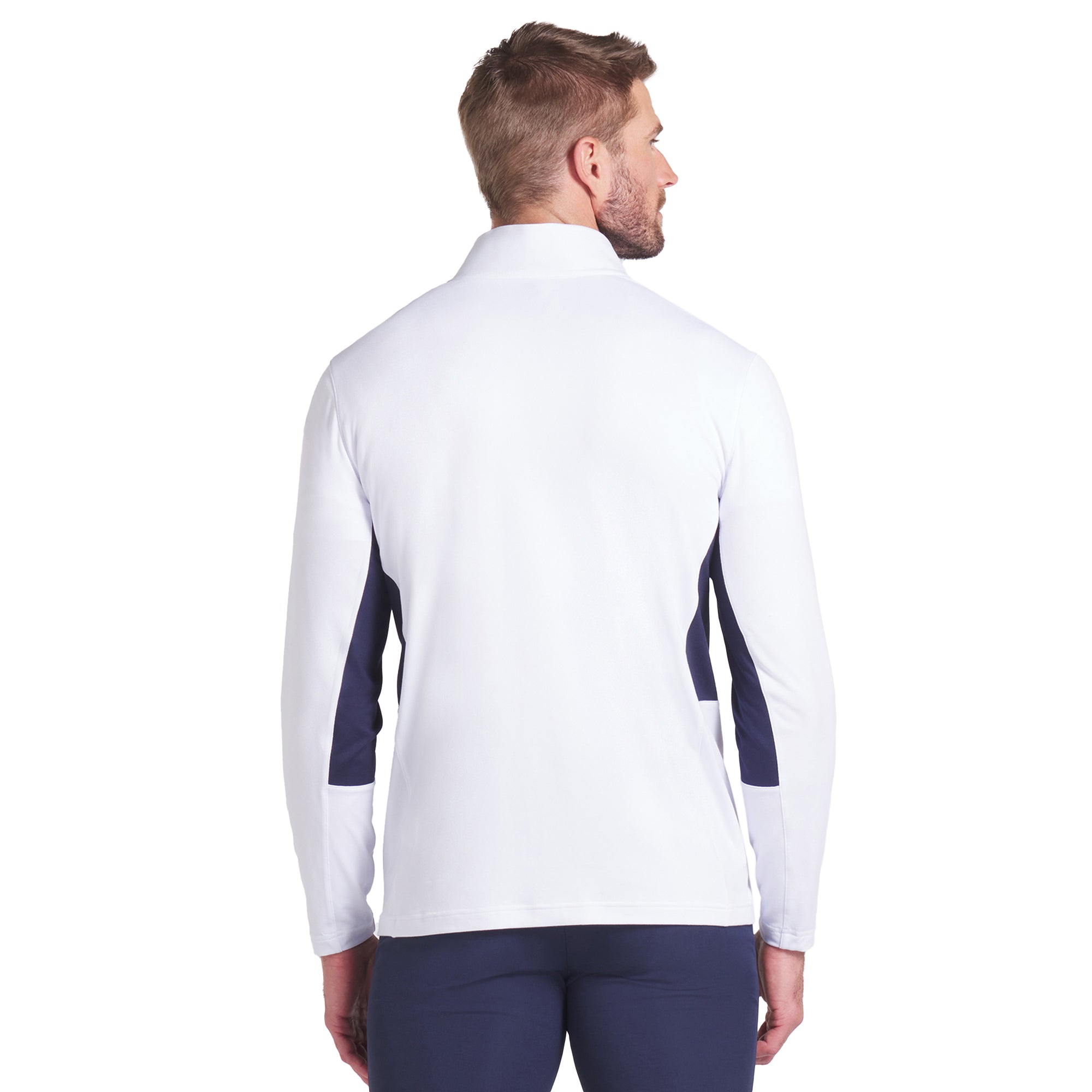 Puma Golf Pure 2.0 1/4 Zip White Glow 02
