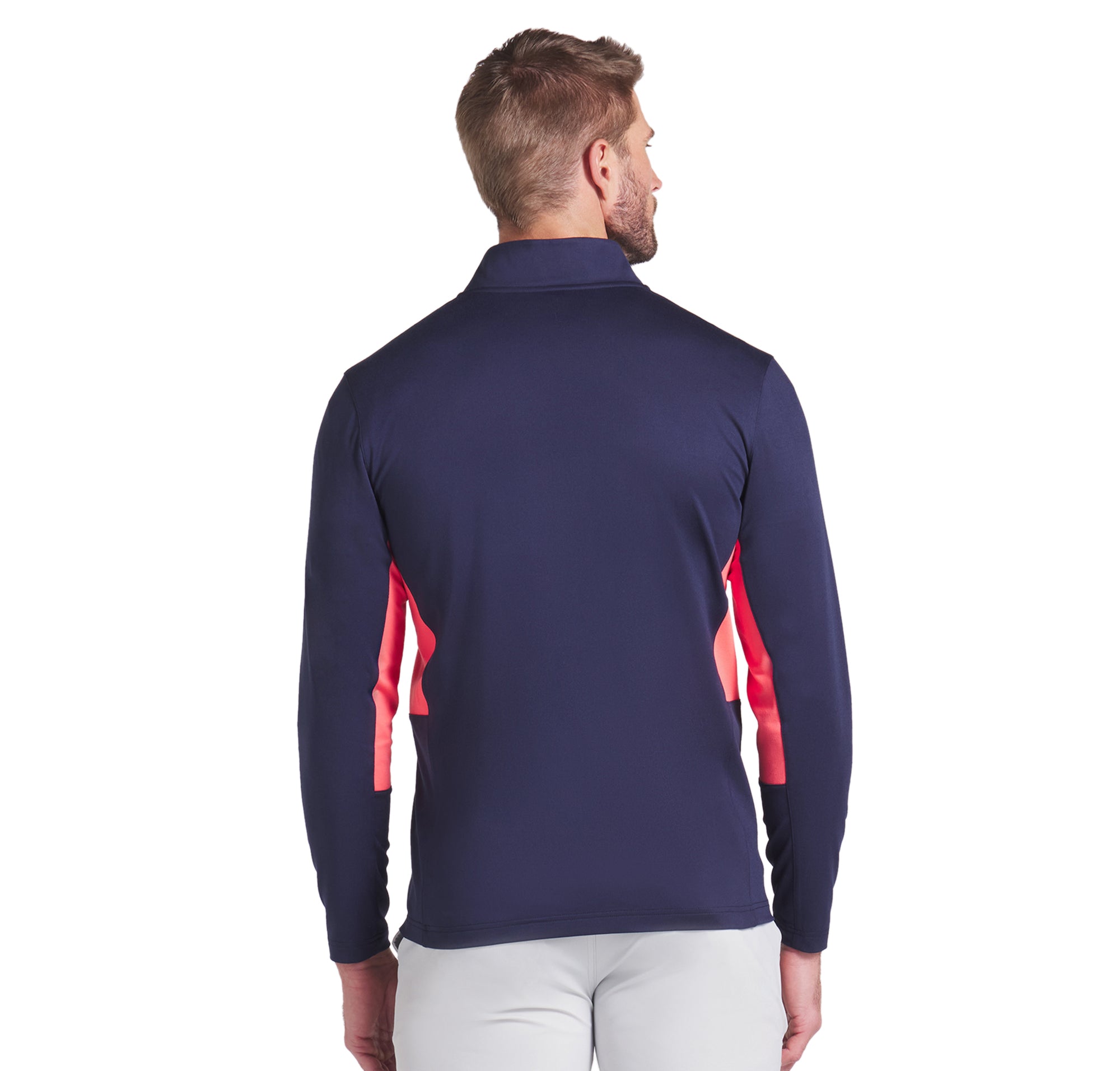 Puma Golf Pure 2.0 1/4 Zip Deep Navy 04