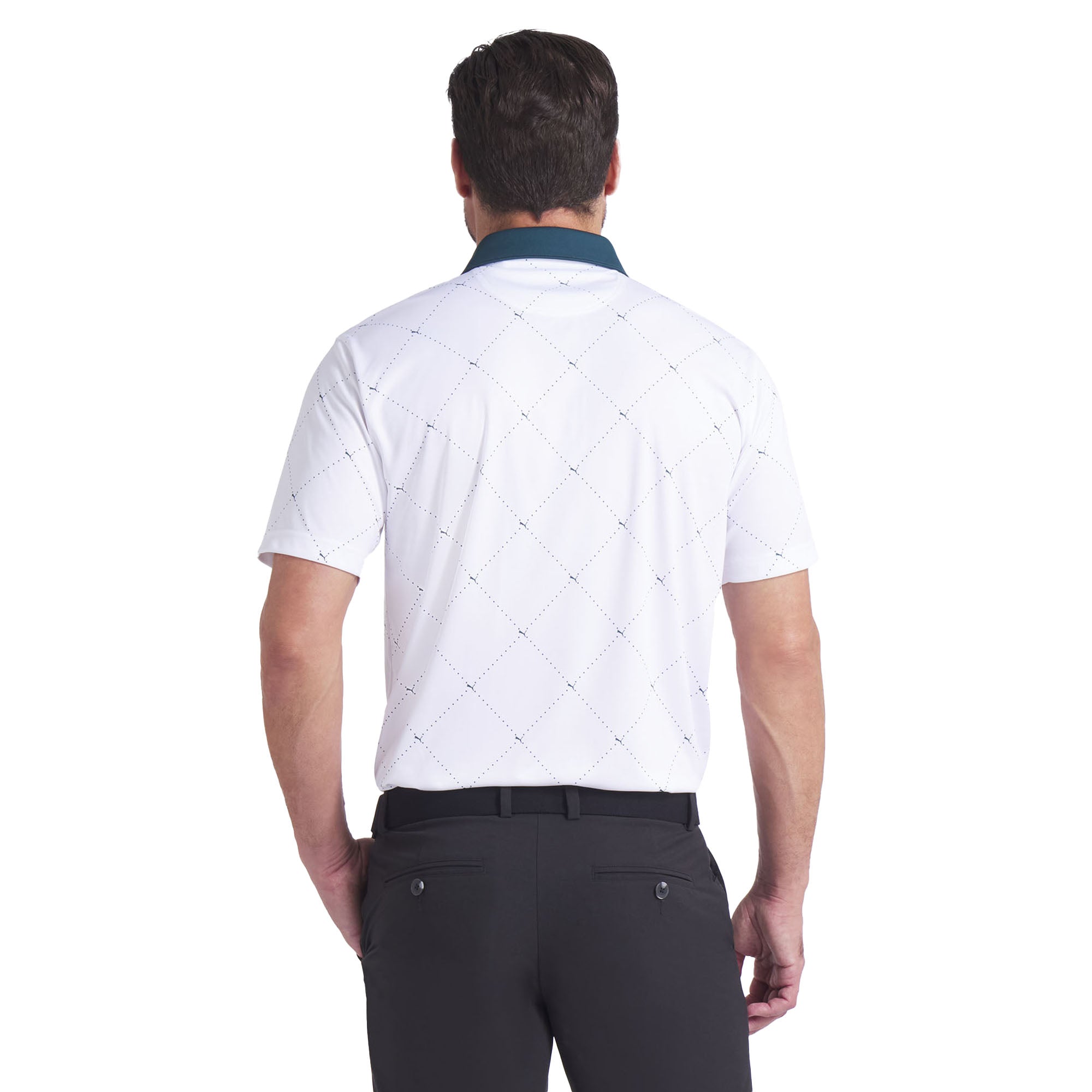 Puma Golf Pure 2.0 Argyle Polo Shirt