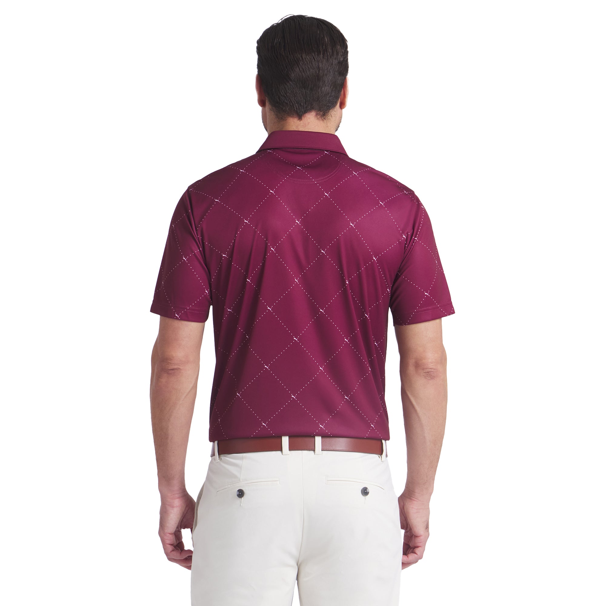 Puma Golf Pure 2.0 Argyle Polo Shirt
