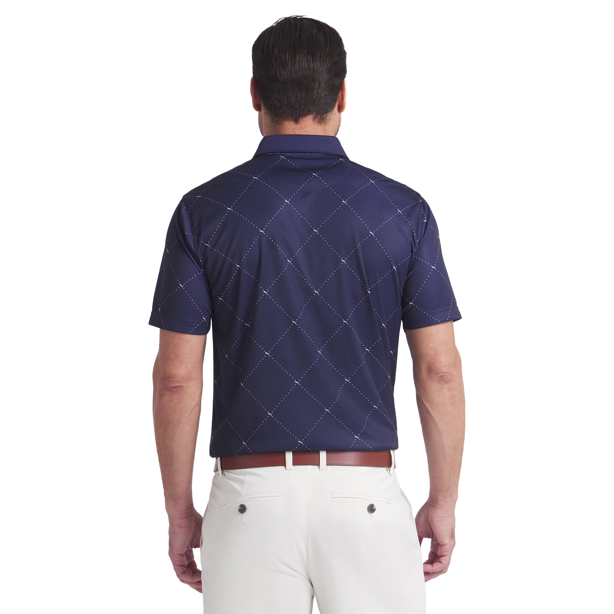 Puma Golf Pure 2.0 Argyle Polo Shirt