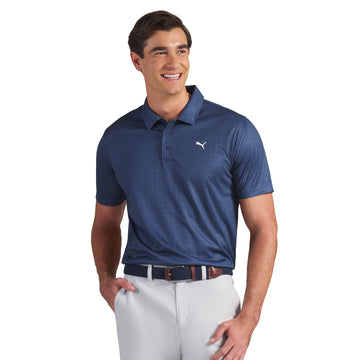 Puma Golf Pure 2.0 Geo Diamond Polo Shirt