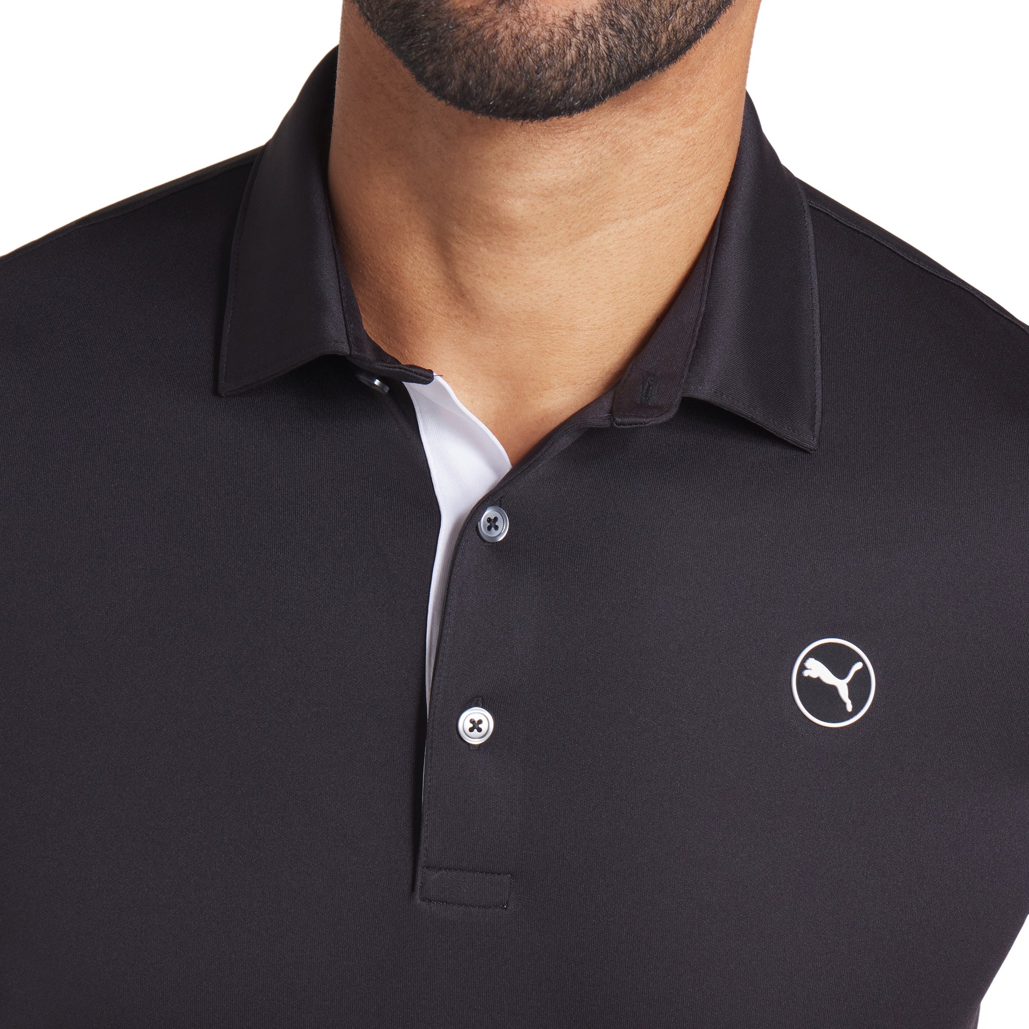Puma Golf Pure 2.0 Polo Shirt Puma Black 01