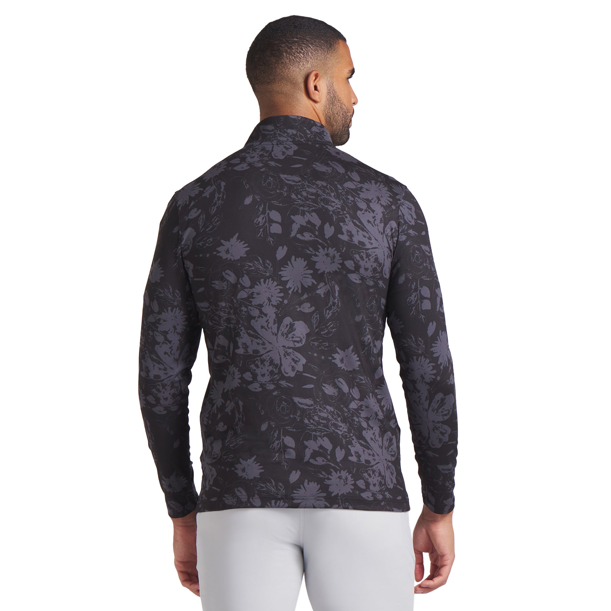 Puma Golf Pure 2.0 Rose 1/4 Zip Puma Black/Strong Grey 01